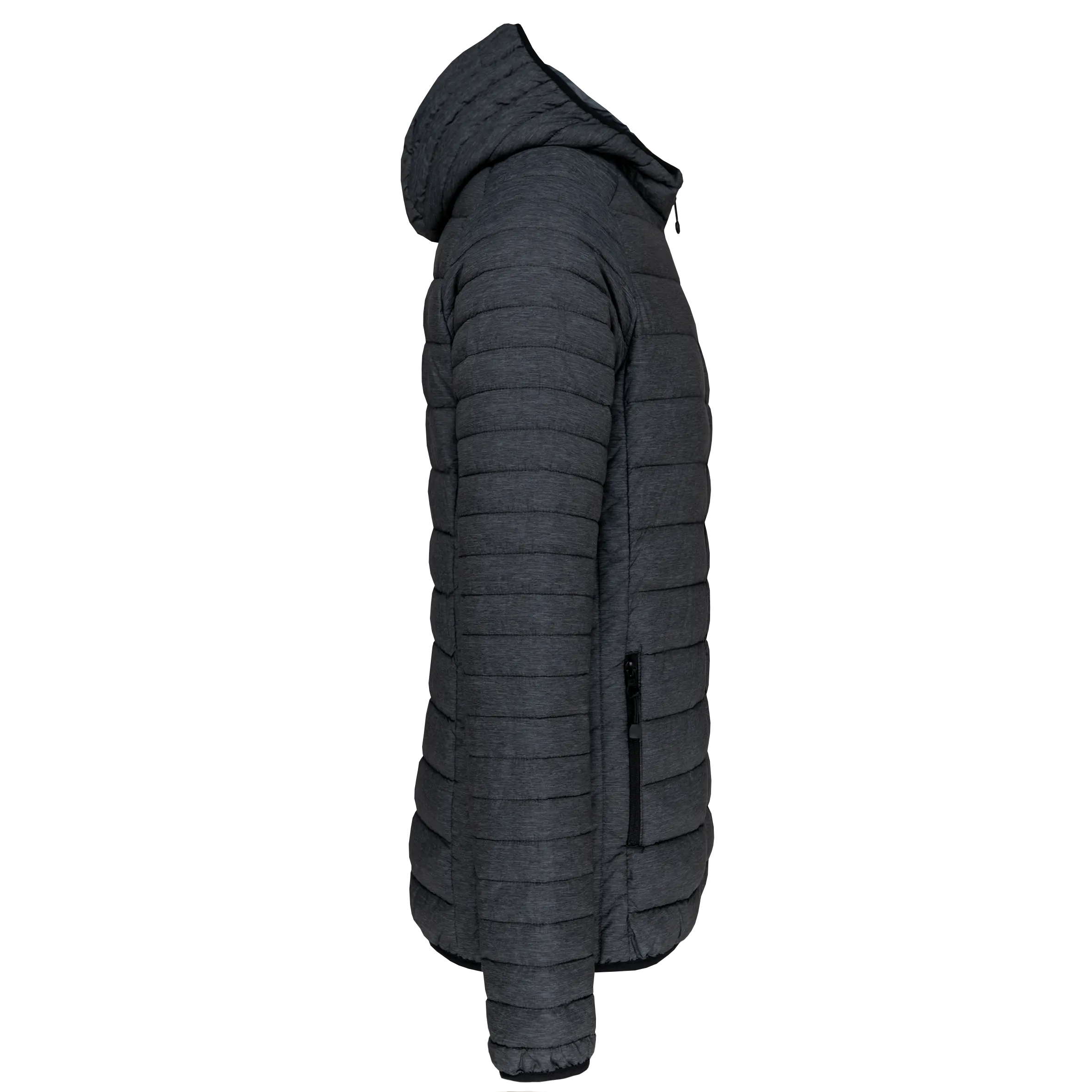 Chaqueta acolchada y ligera con capucha hombre