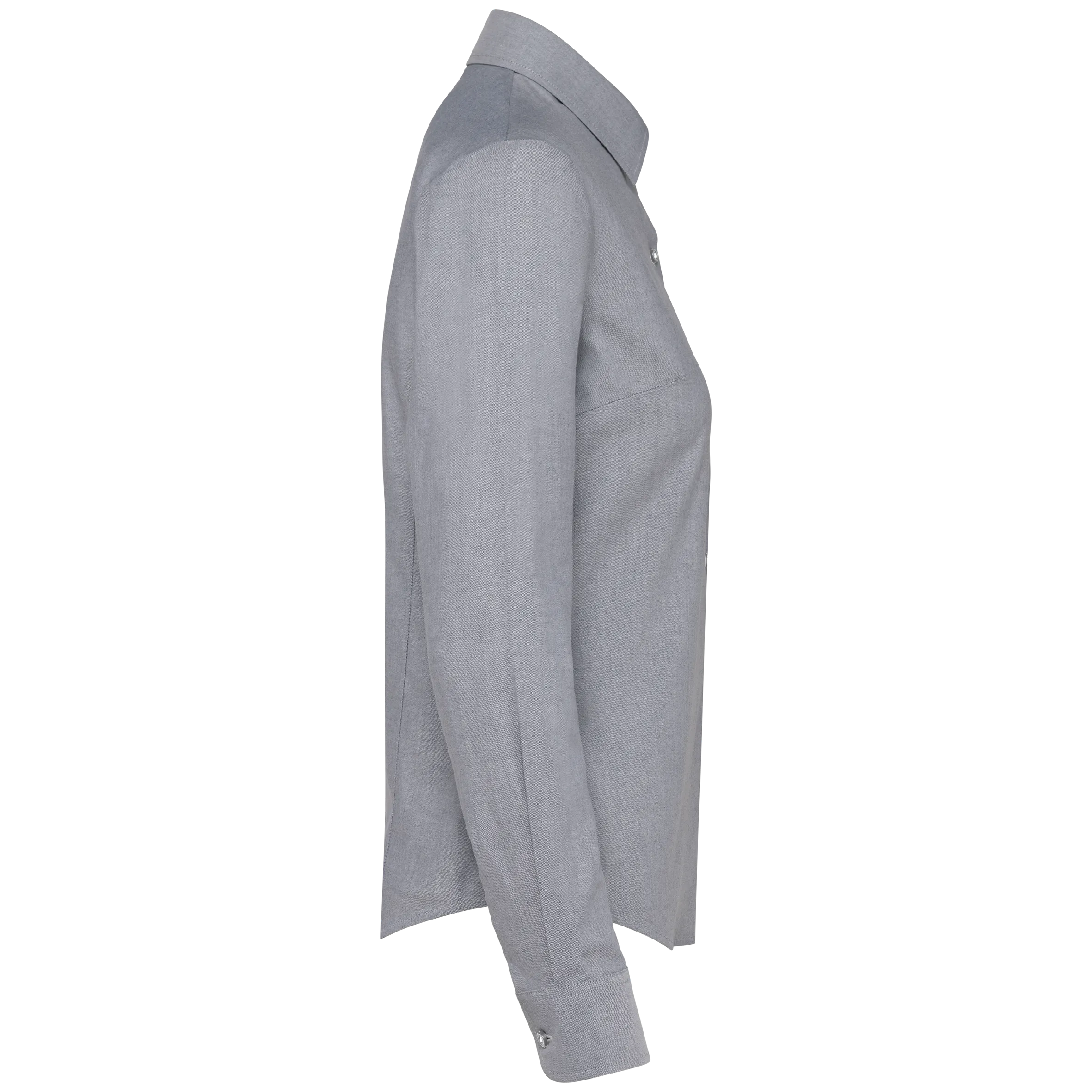 Camisa oxford manga larga mujer