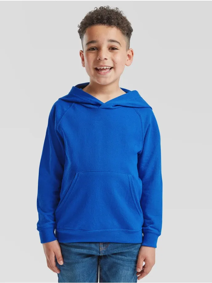 SUDADERA INFANTIL FRUIT OF THE LOOM LIGHTWEIGHT HOODED SWEAT