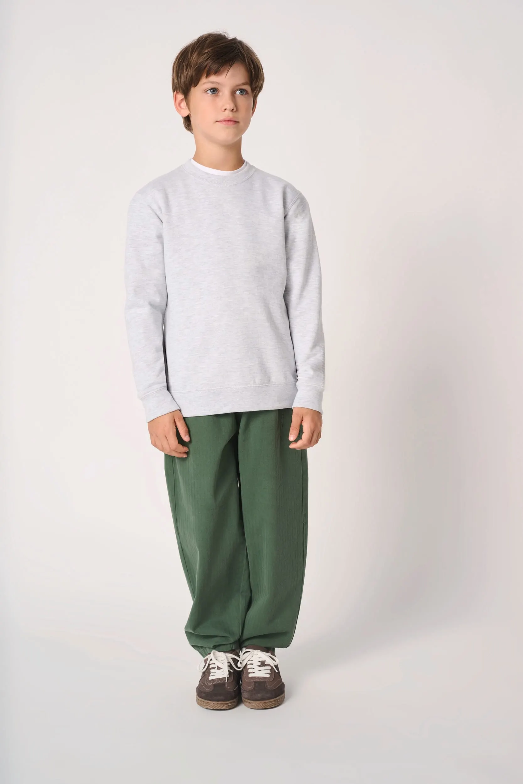 Sudadera cuello redondo infantil
