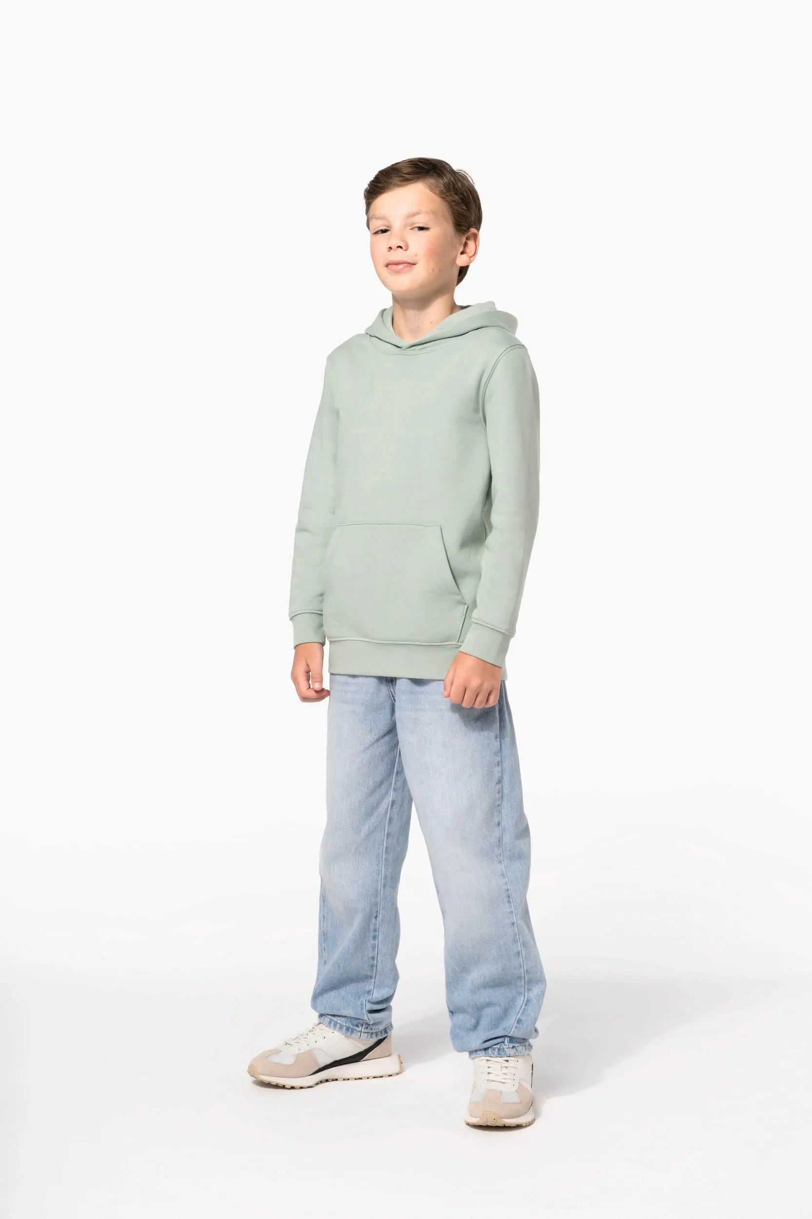 Sudadera capucha ecorresponsable niños