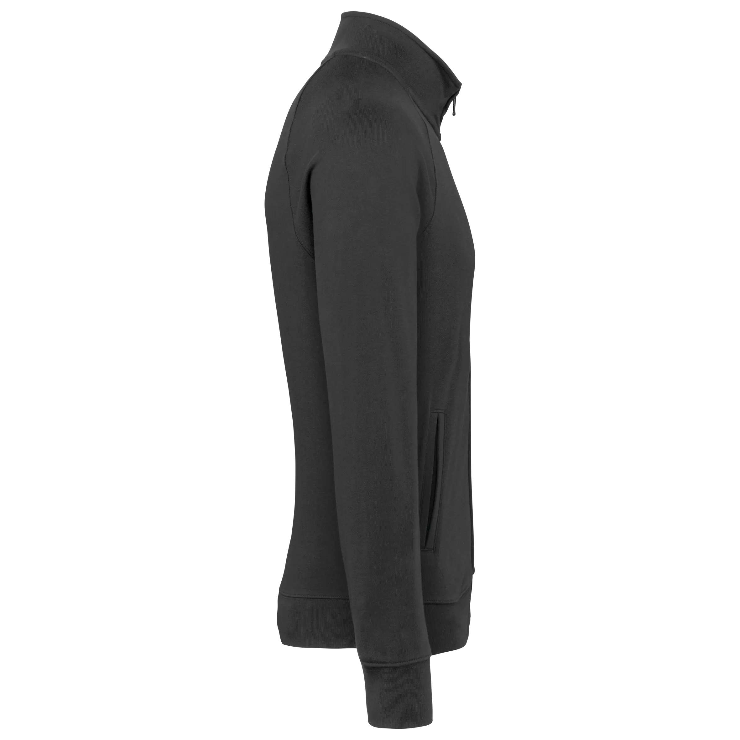 Chaqueta de felpa de algodón mangas raglán unisex