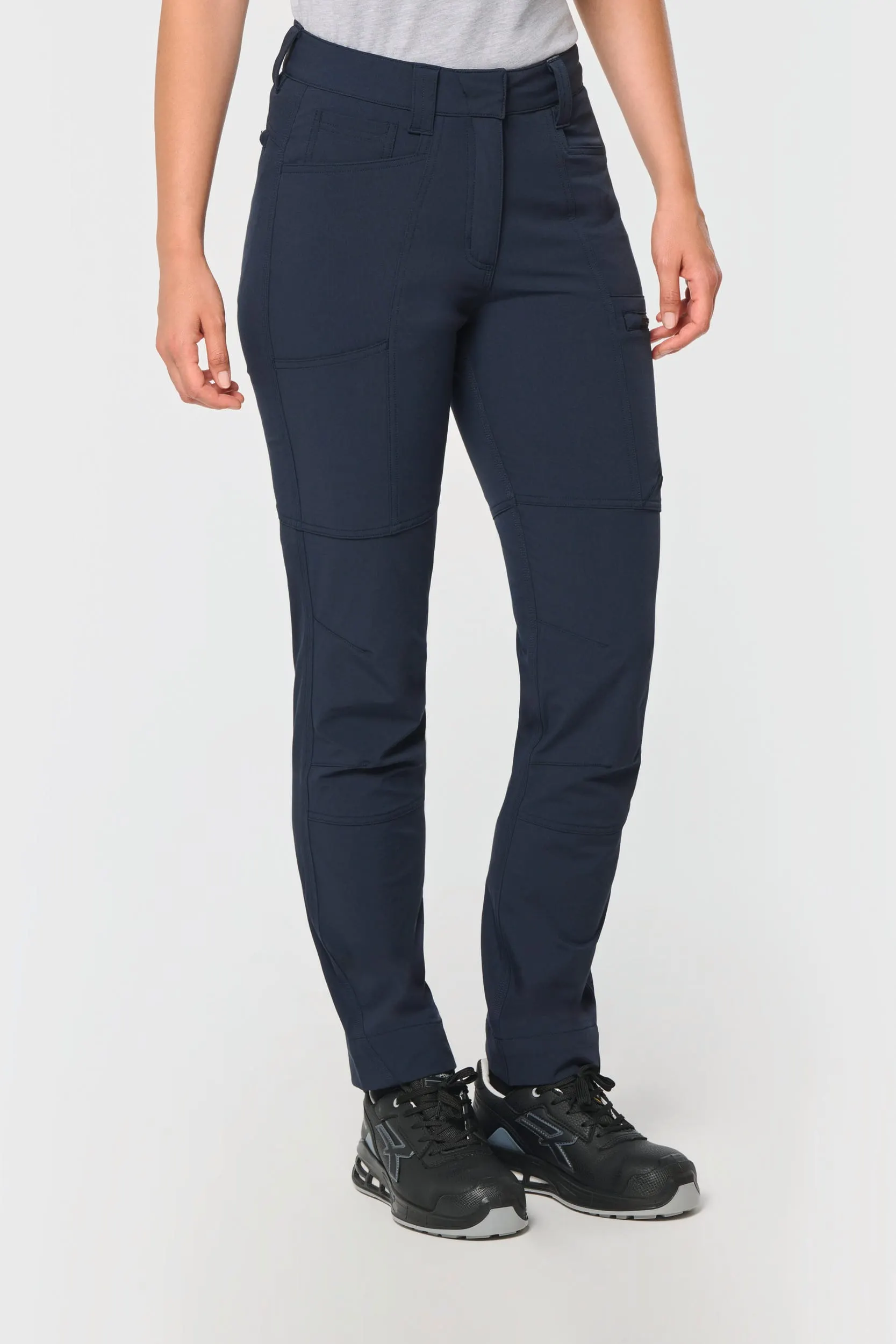 Pantalón reciclado stretch mujer