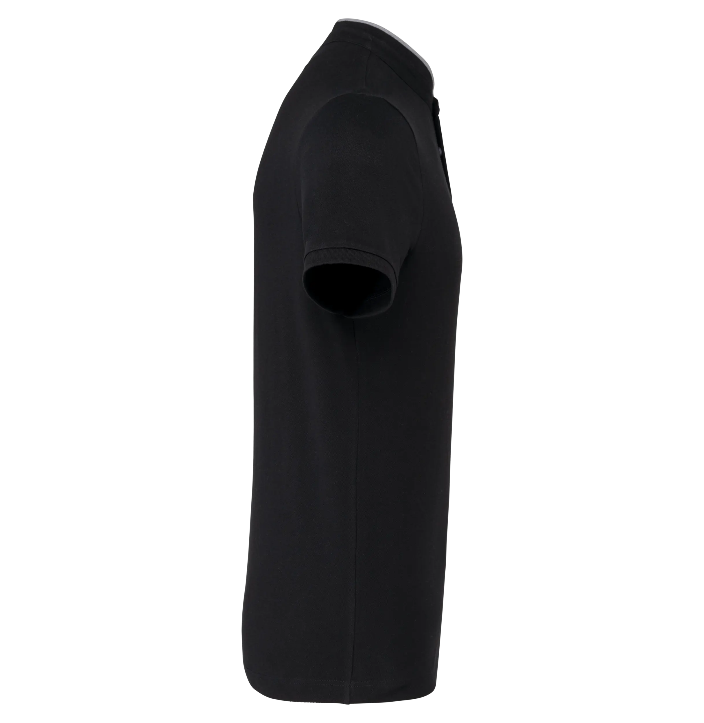 Polo con cuello mao manga corta hombre