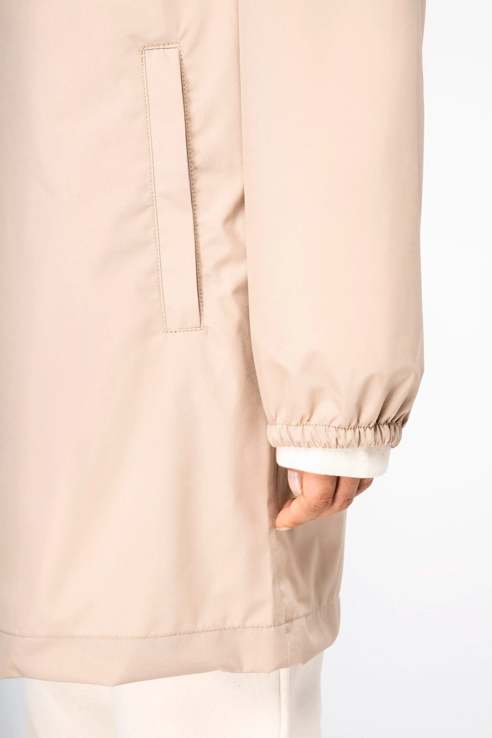 Chaqueta ecorresponsable impermeable unisex
