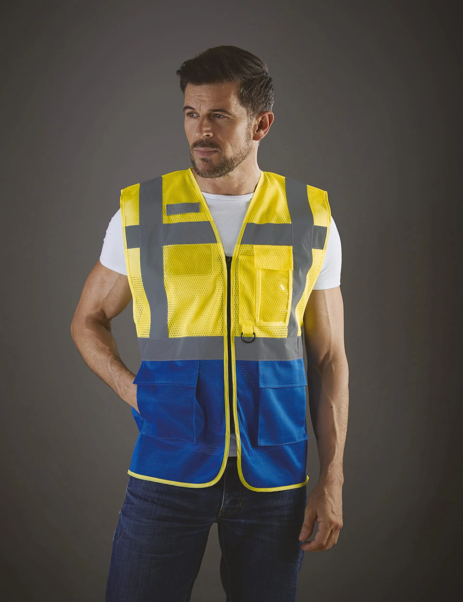 Chaleco Top Cool "Management" Alta Visibilidad
