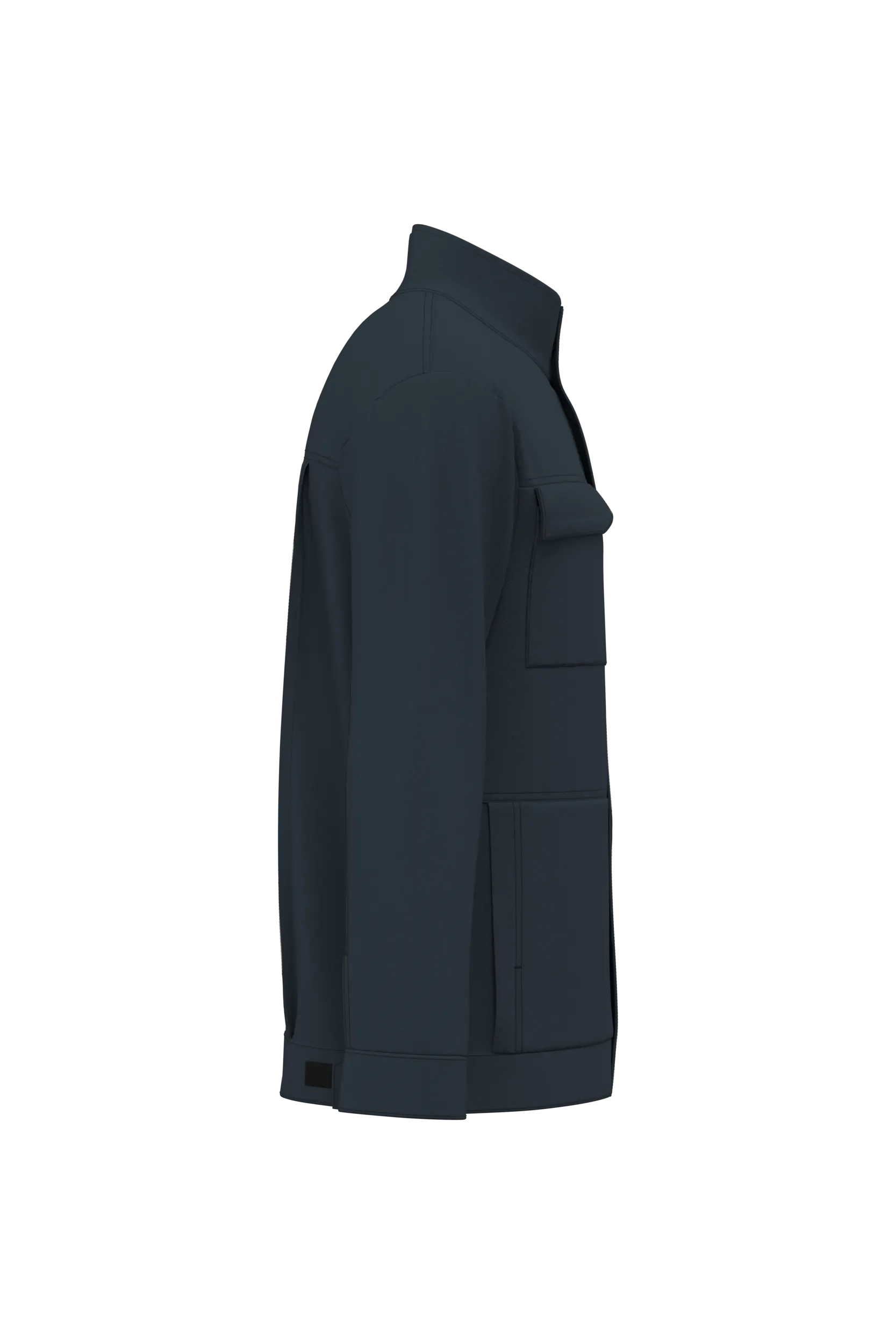 Chaqueta de trabajo sin metal unisex