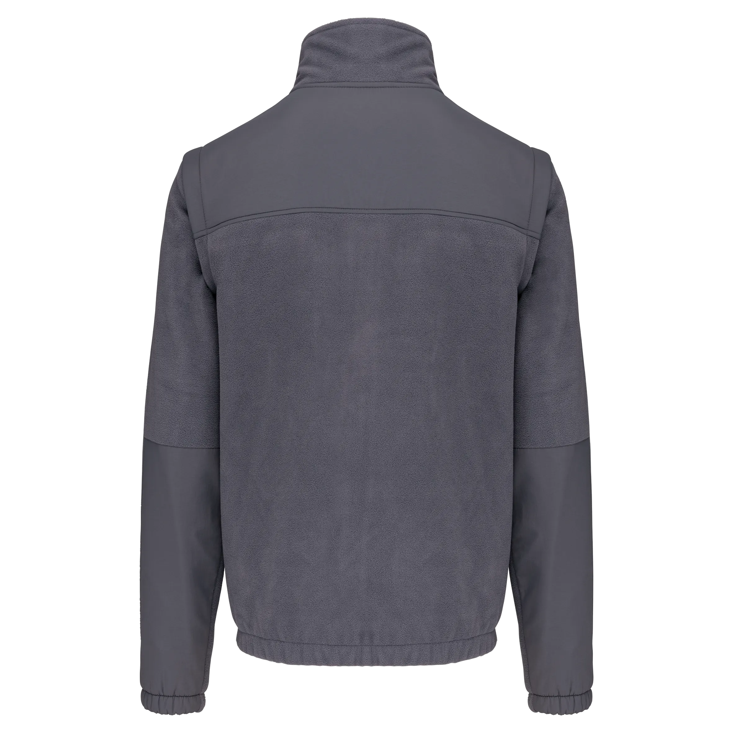 Chaqueta polar con mangas amovibles hombre