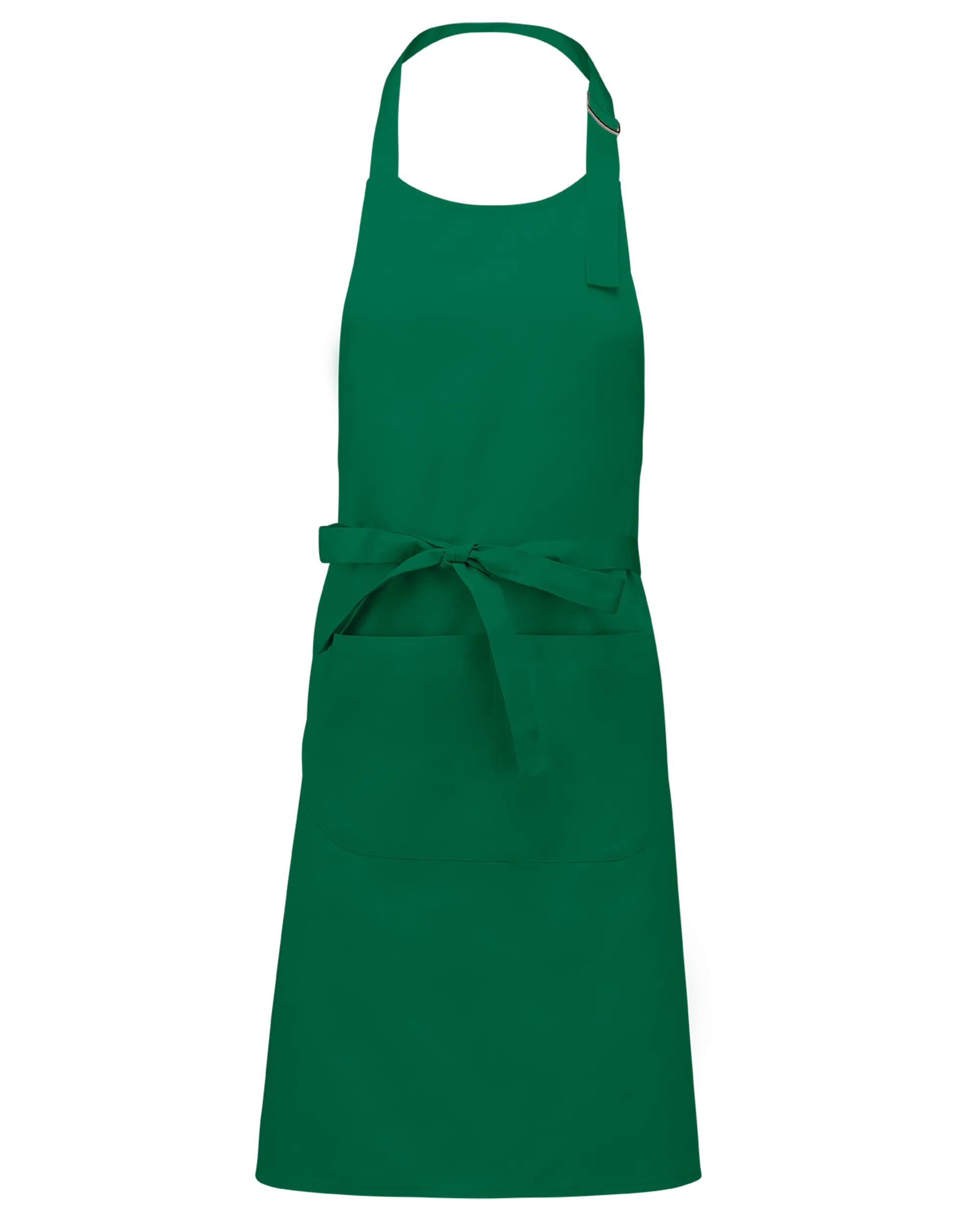 Delantal poliéster/algodón con bolsillo