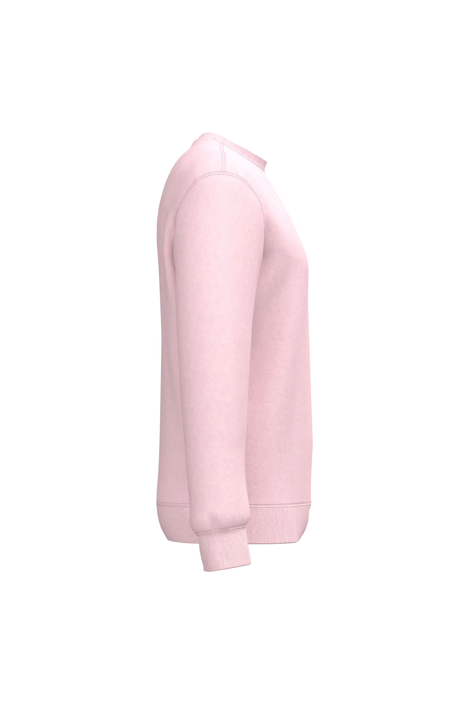 Sudadera cuello redondo reciclada unisex