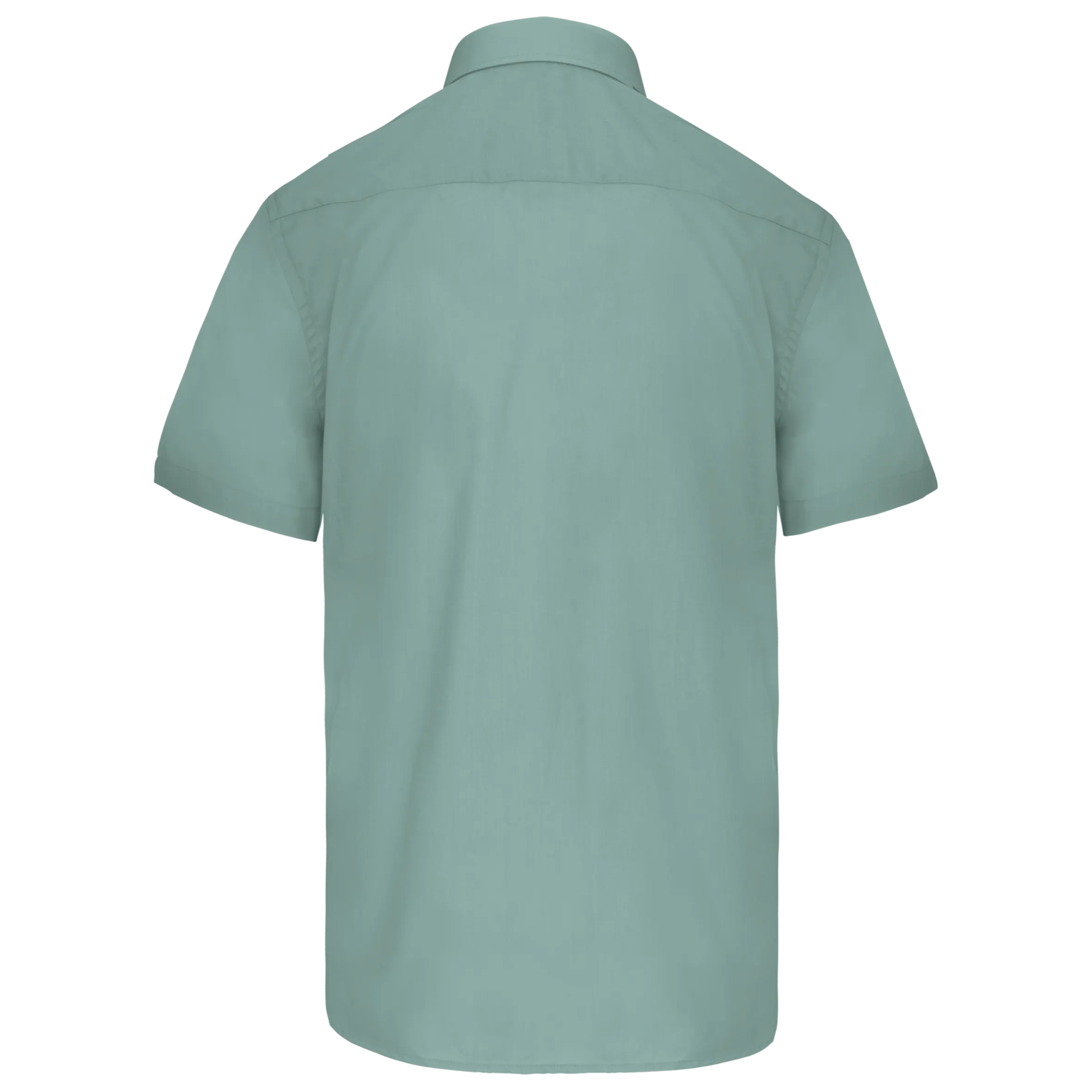 Camisa popelina de polialgodón manga corta de fácil cuidado hombre
