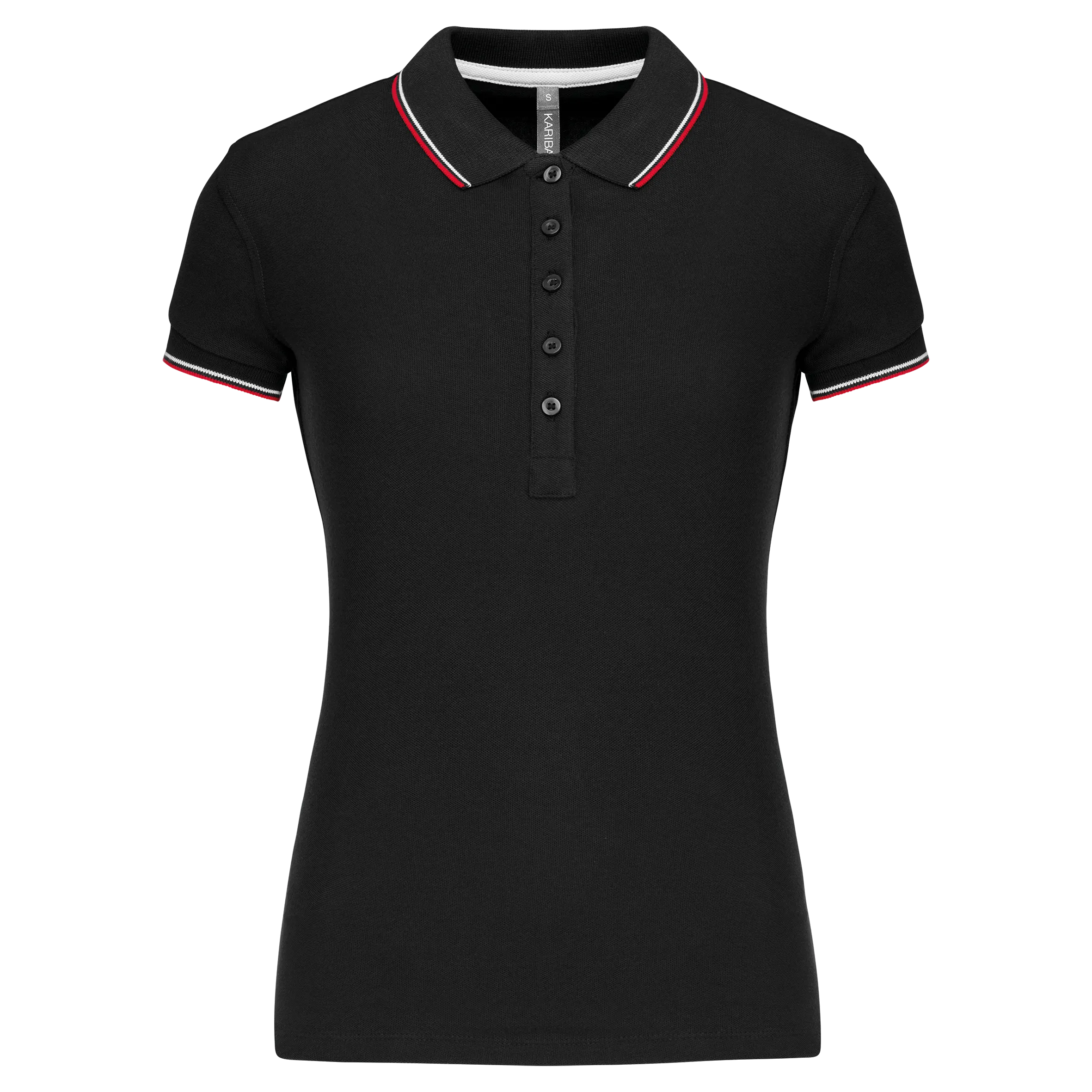 Polo de manga corta mujer