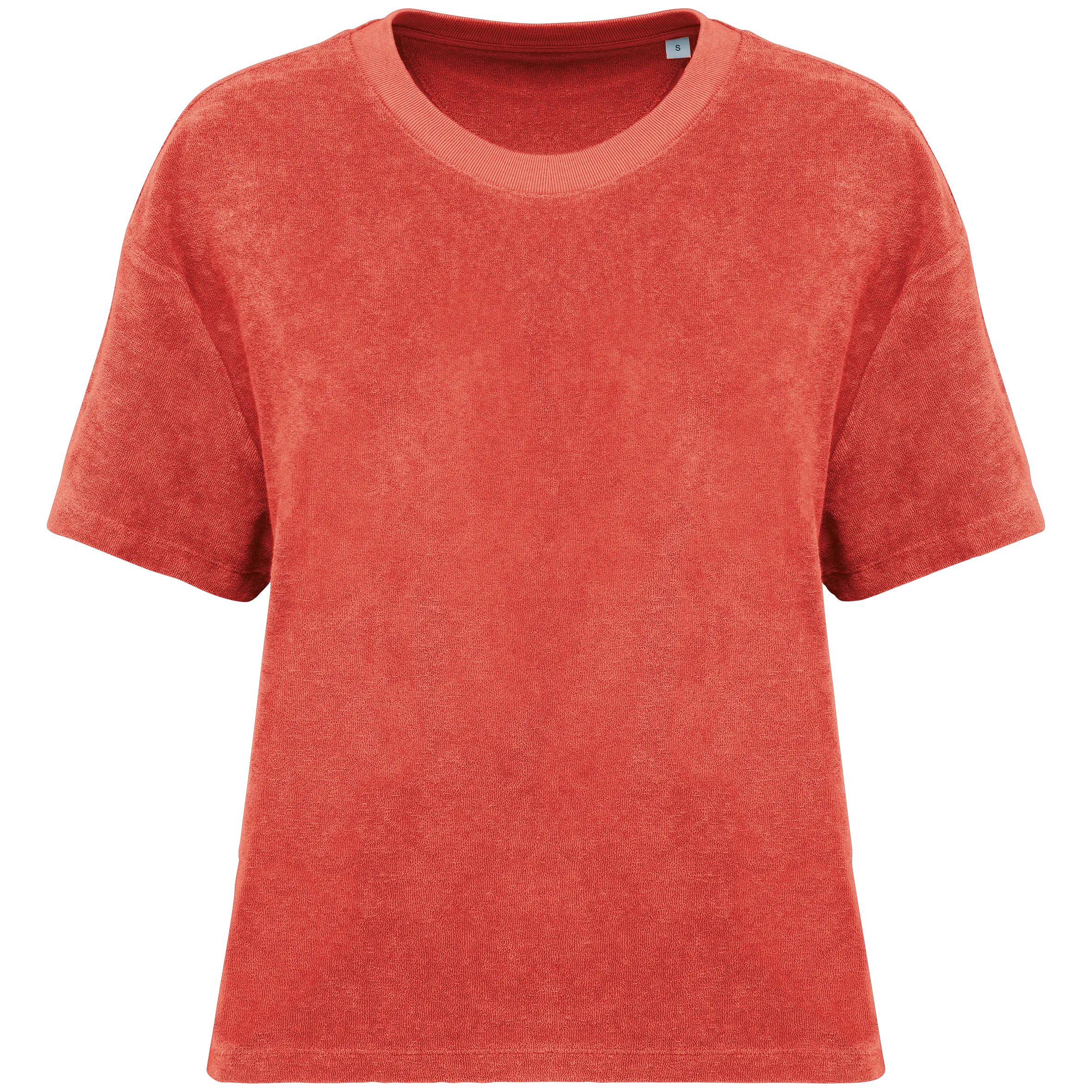 Camiseta ecorresponsable de rizo mujer