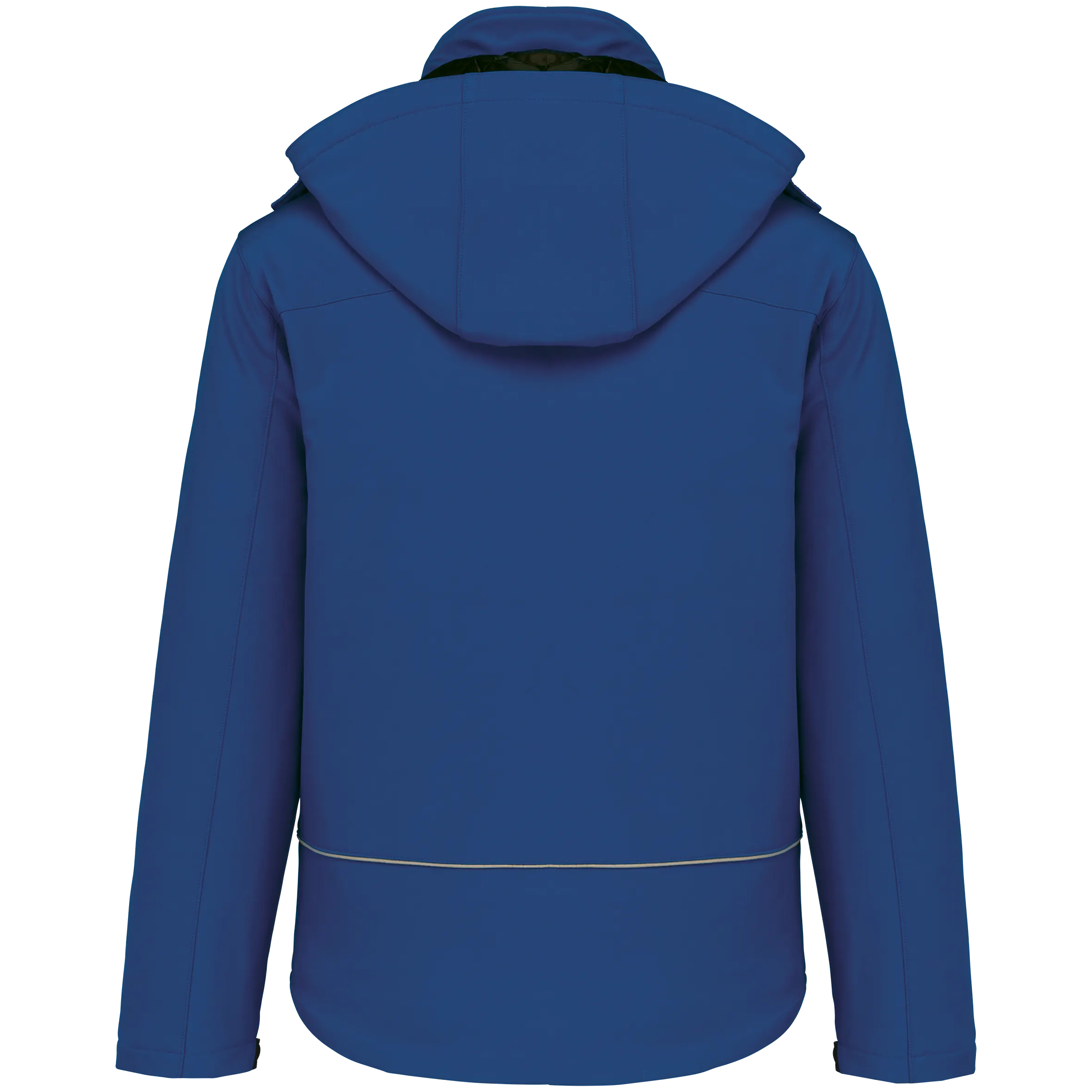 Parka softshell acolchada con capucha hombre