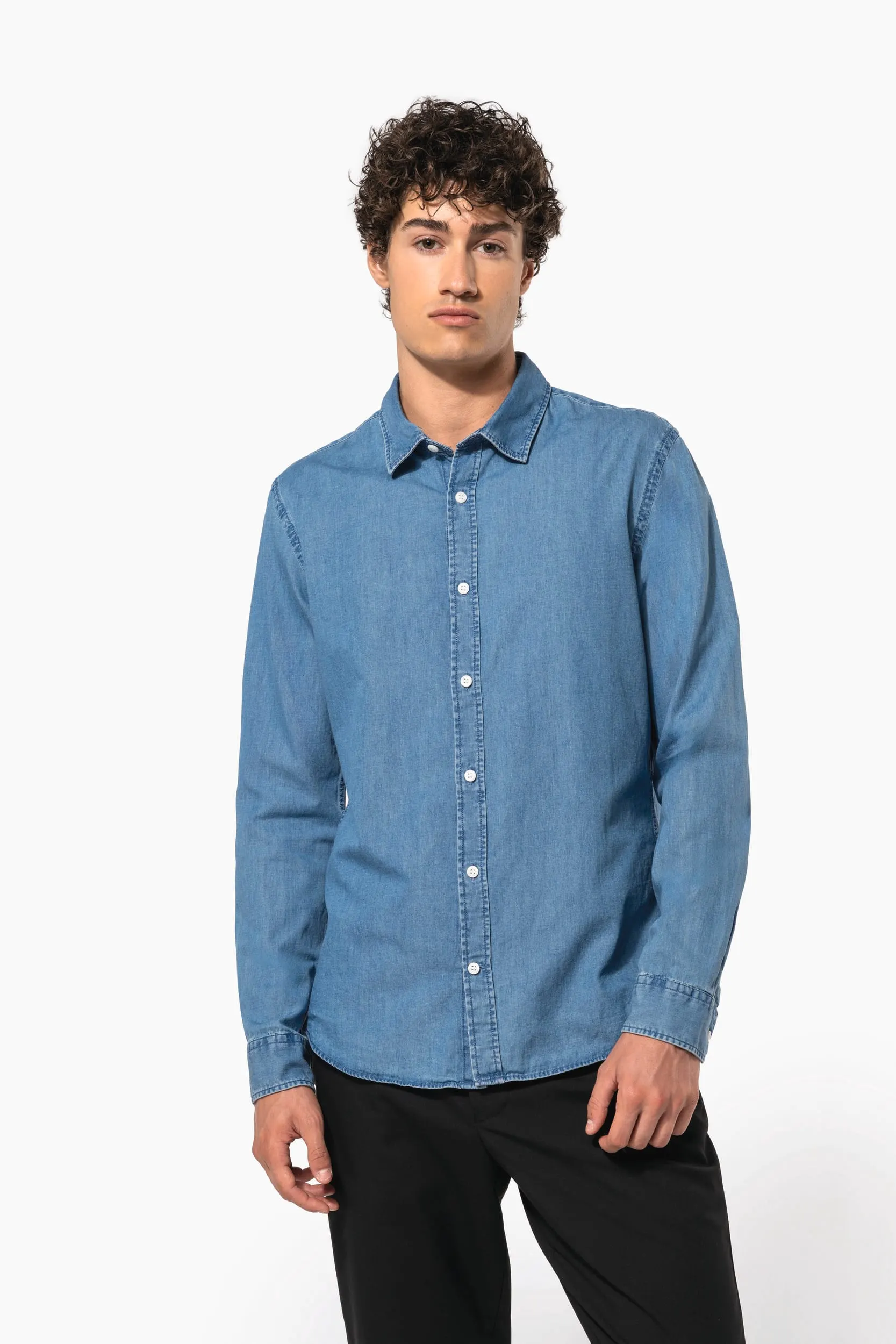 Camisa Denim hombre