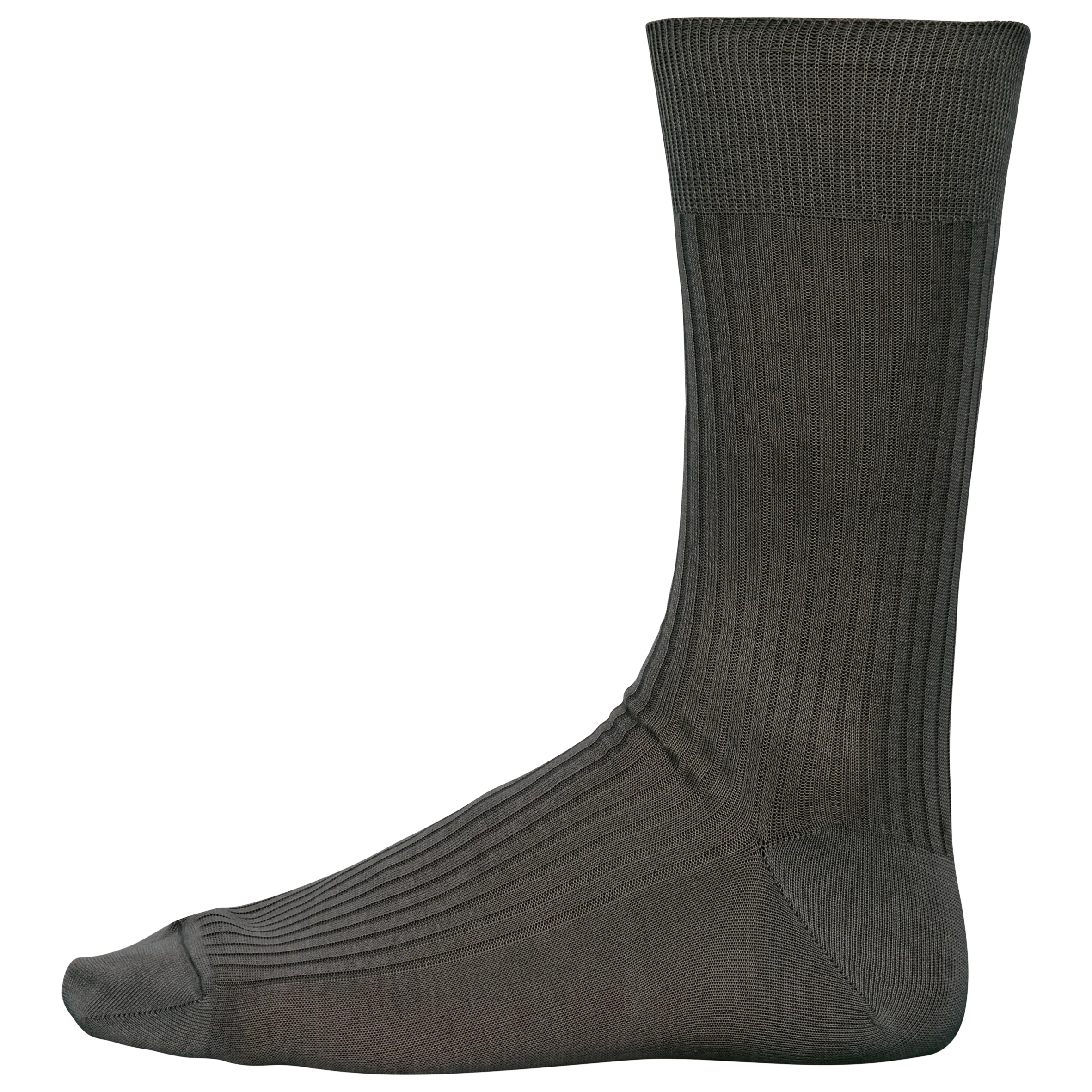 Calcetines algodón hilo escocés canalé 4 x 2 hombre