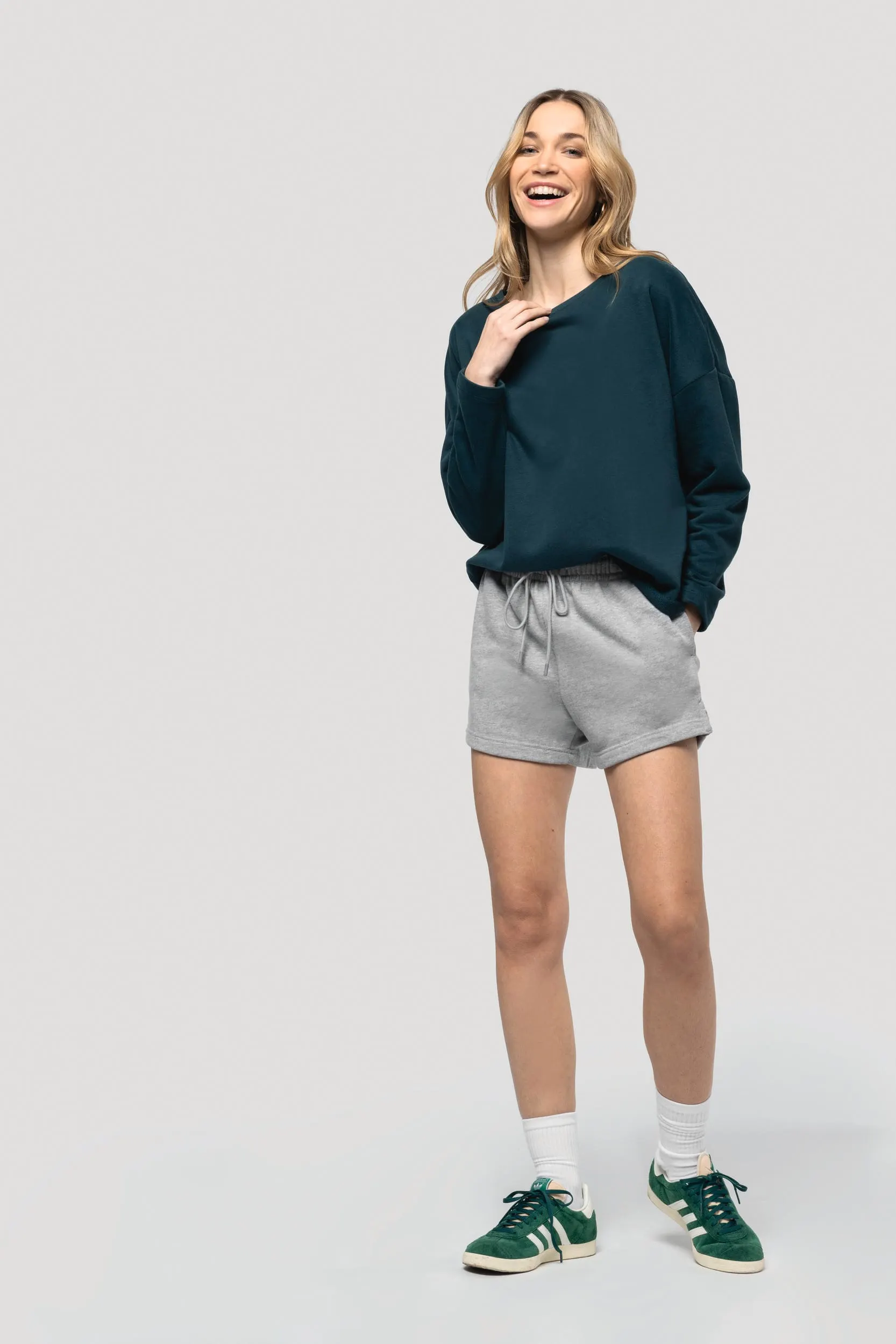 Sudadera holgada de mujer