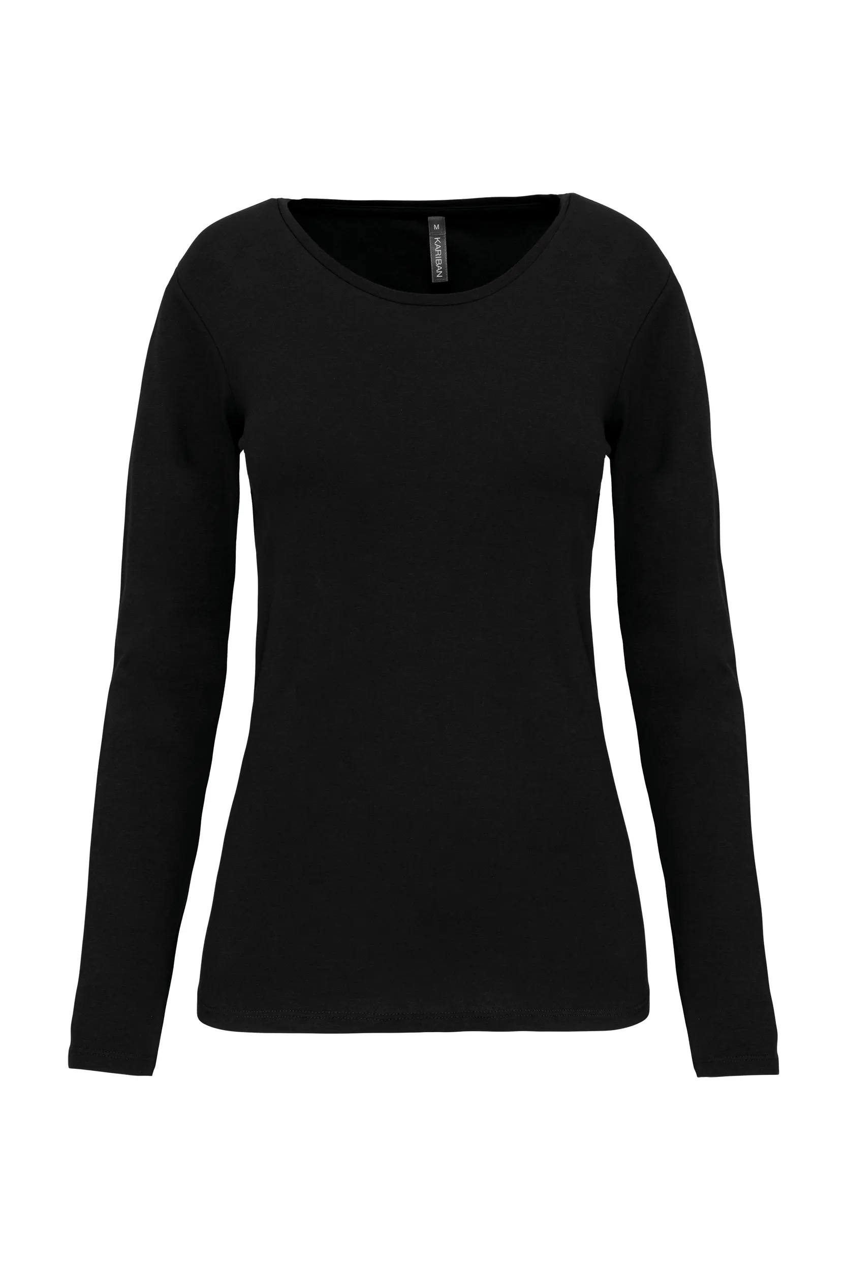 Camiseta con elastano manga larga mujer