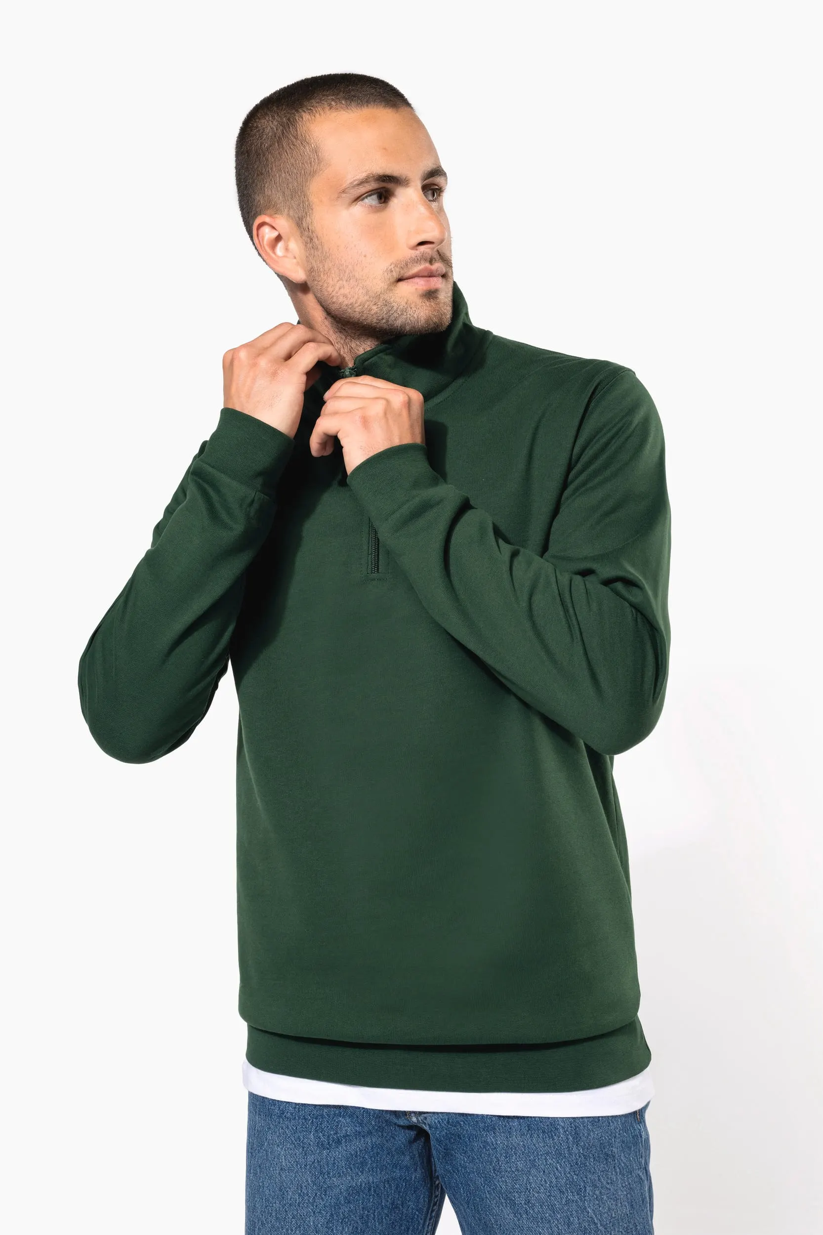 Sudadera 1/4 cremallera