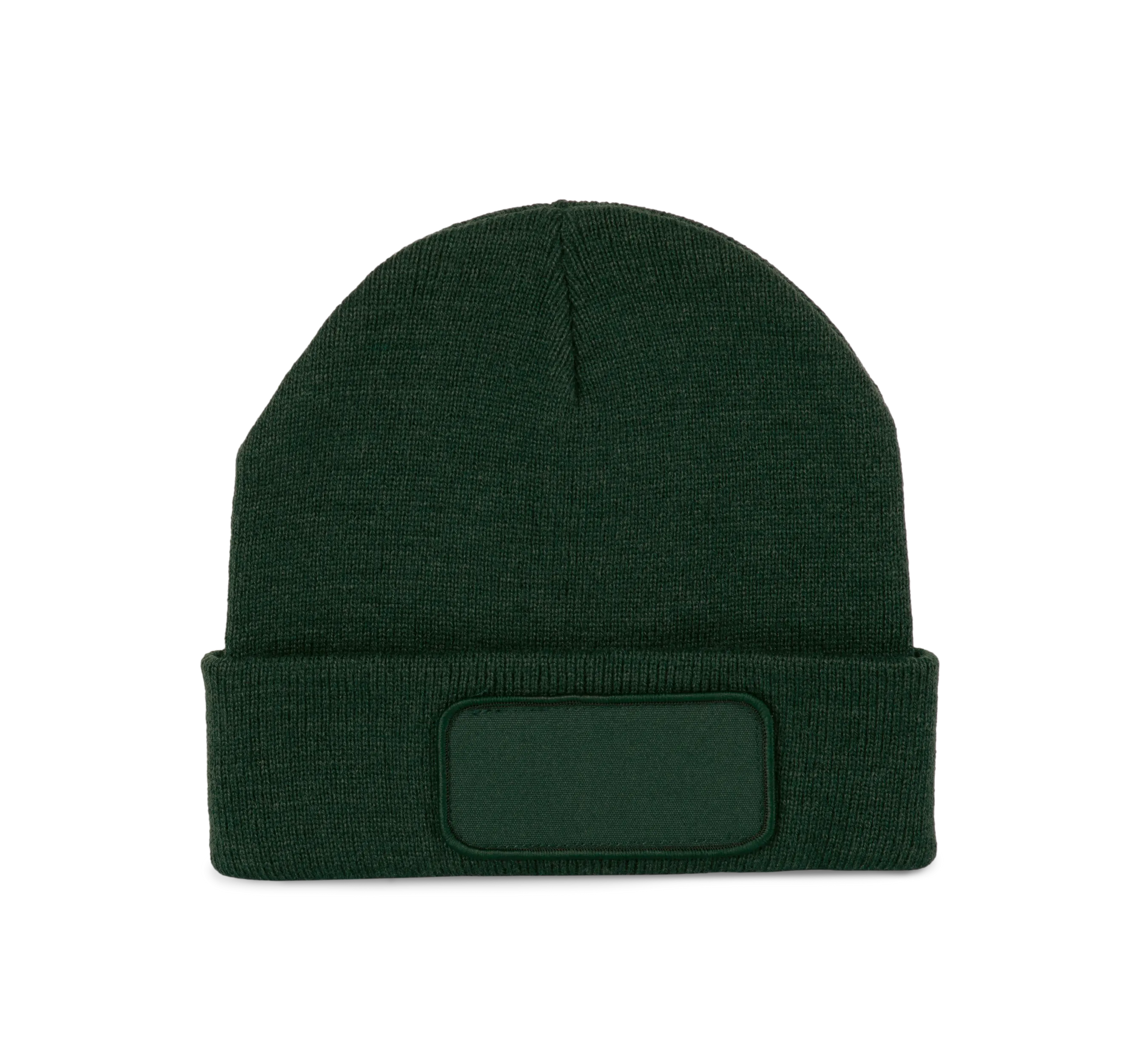 Gorro reciclado con parche
