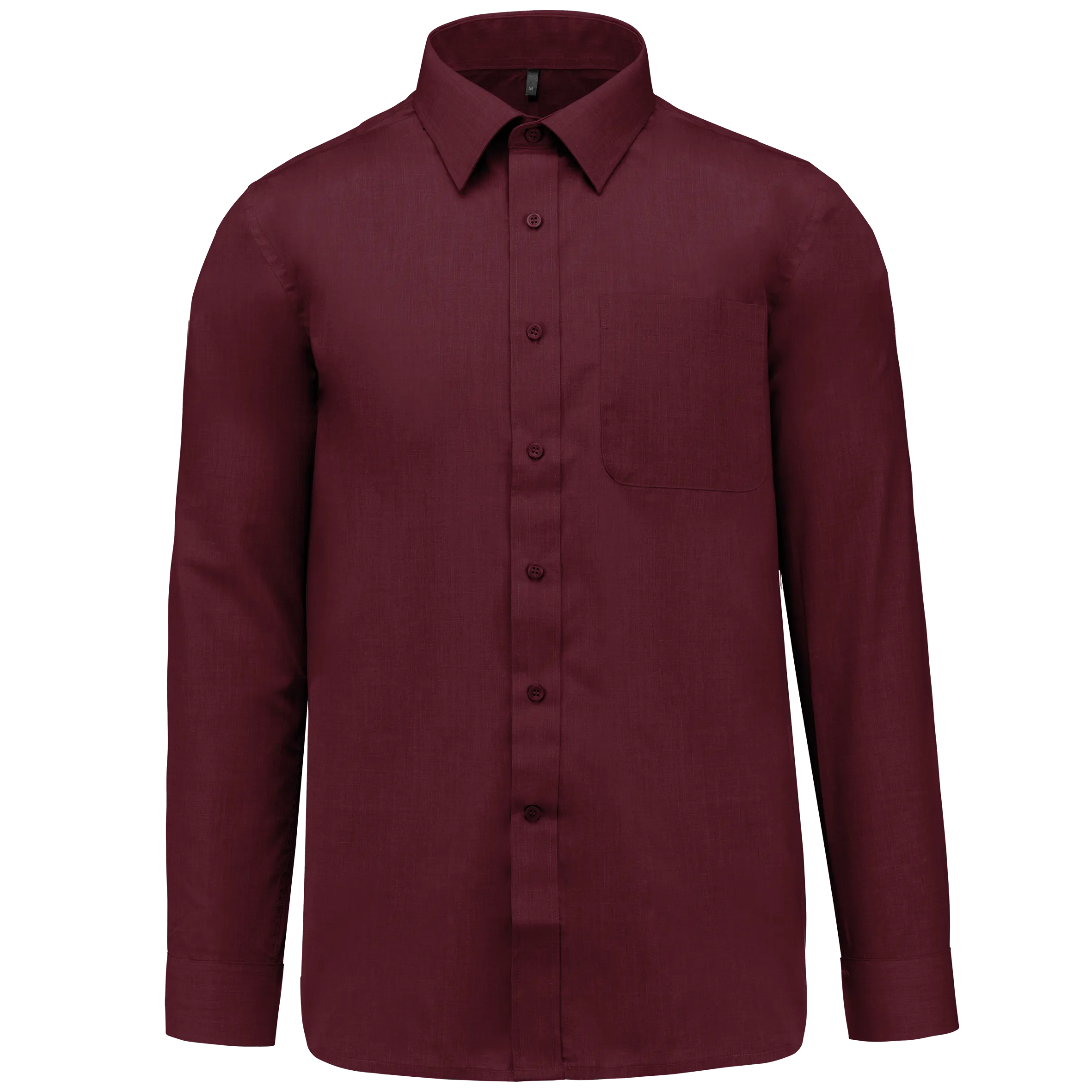 Camisa popelina de polialgodón de fácil cuidado hombre