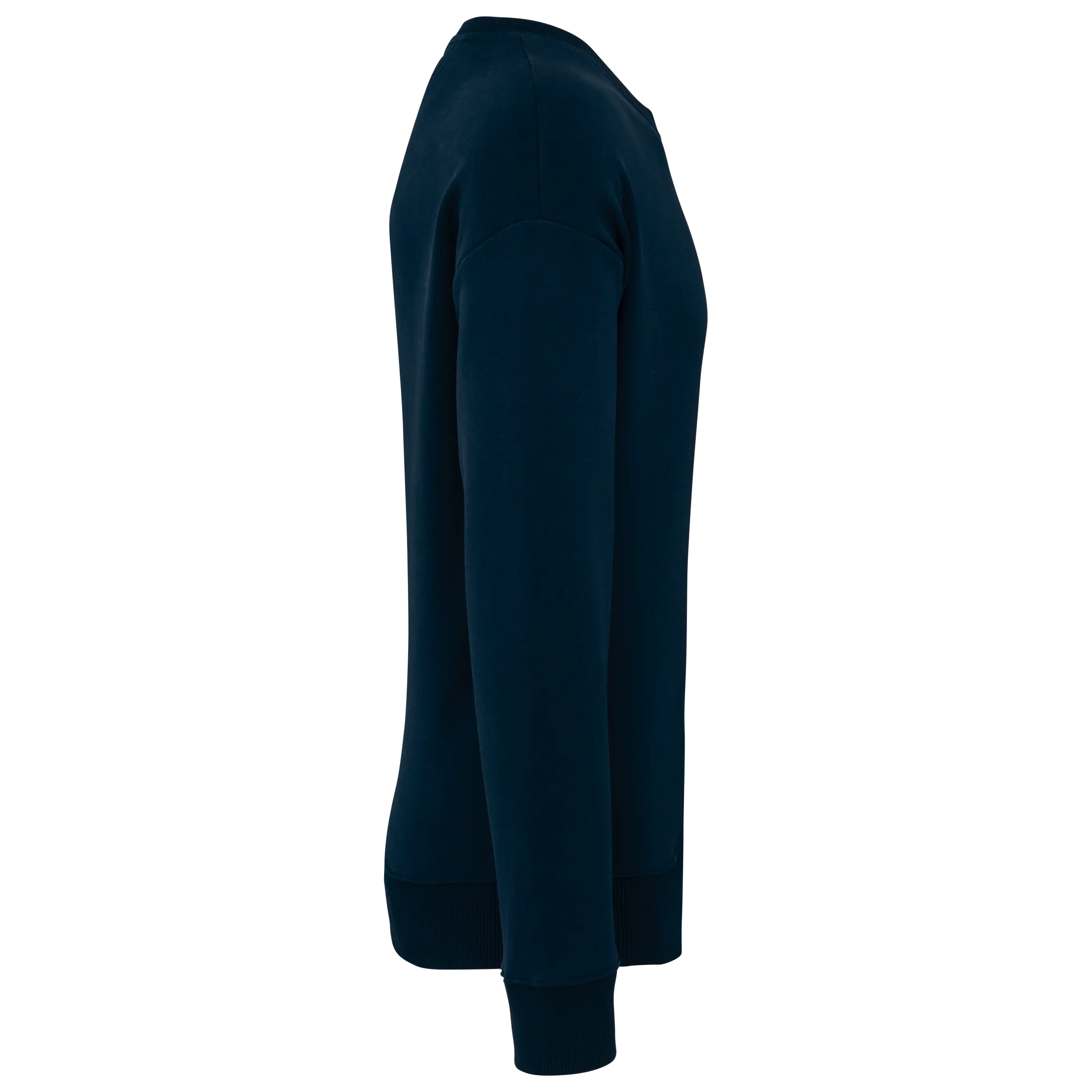Sudadera cuello redondo oversize unisex