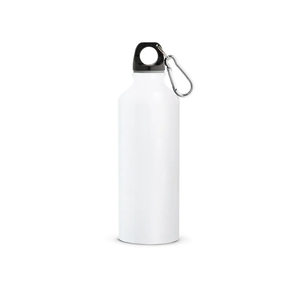 RE-LANDSCAPE M. Botella de aluminio reciclado (100% rAL) con mosquetón 530 mL