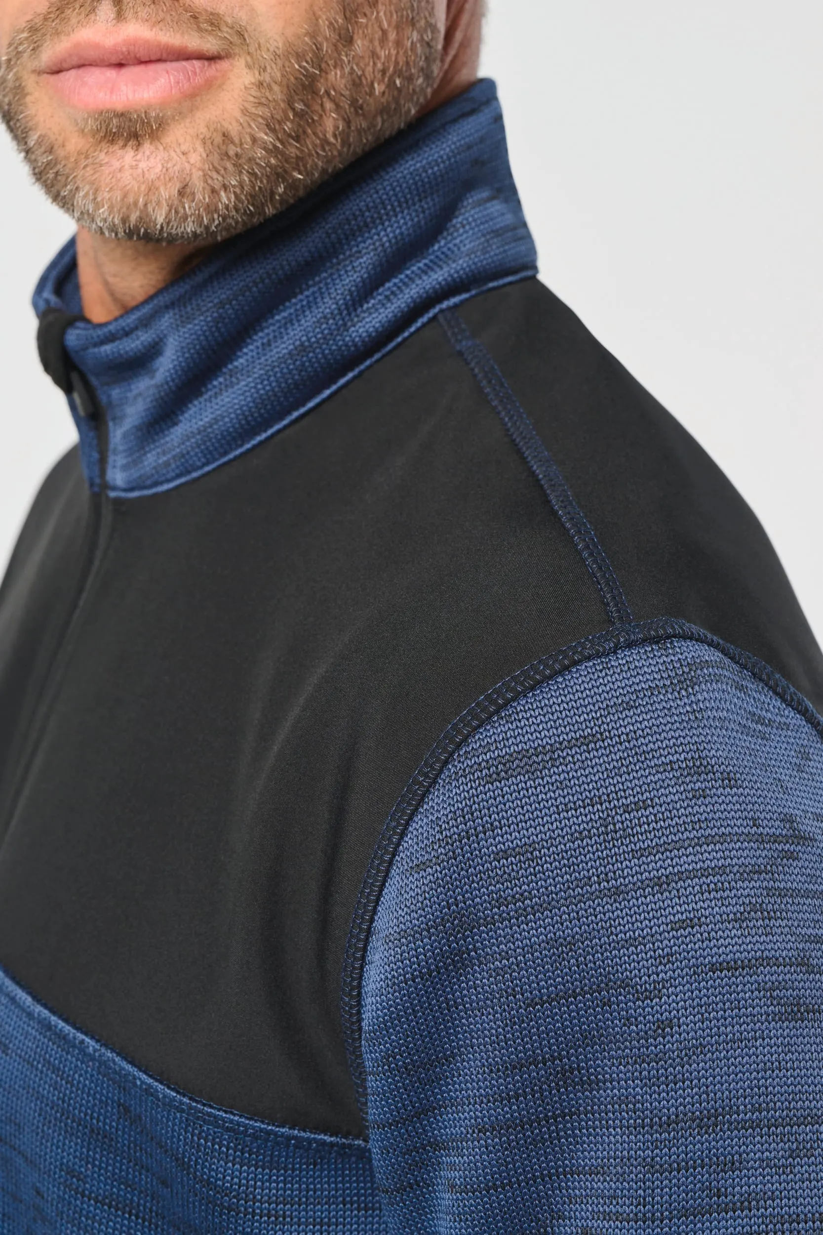 Chaqueta polytricot reciclada hombre