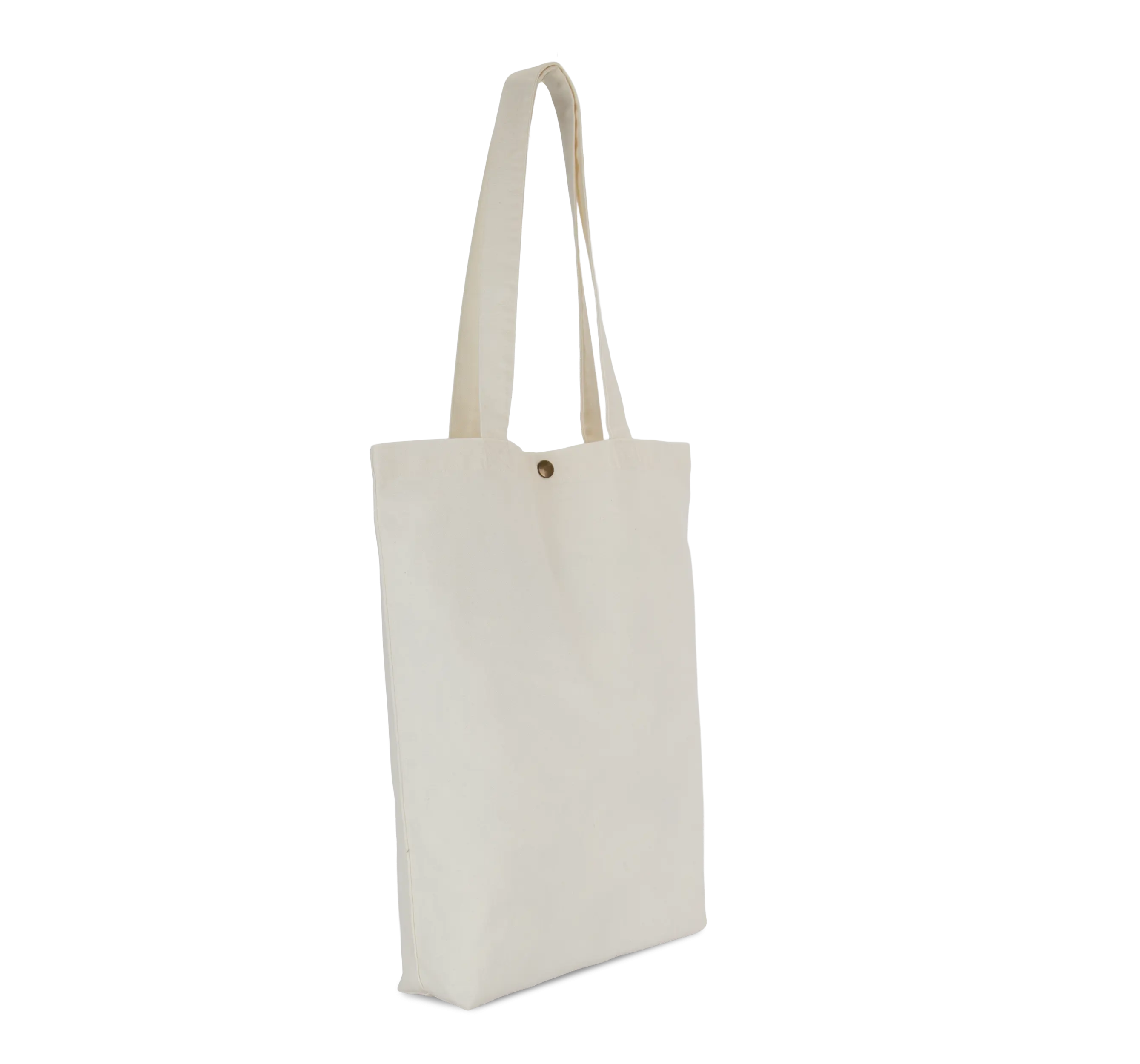 Bolsa shopper de algodón efecto lavado