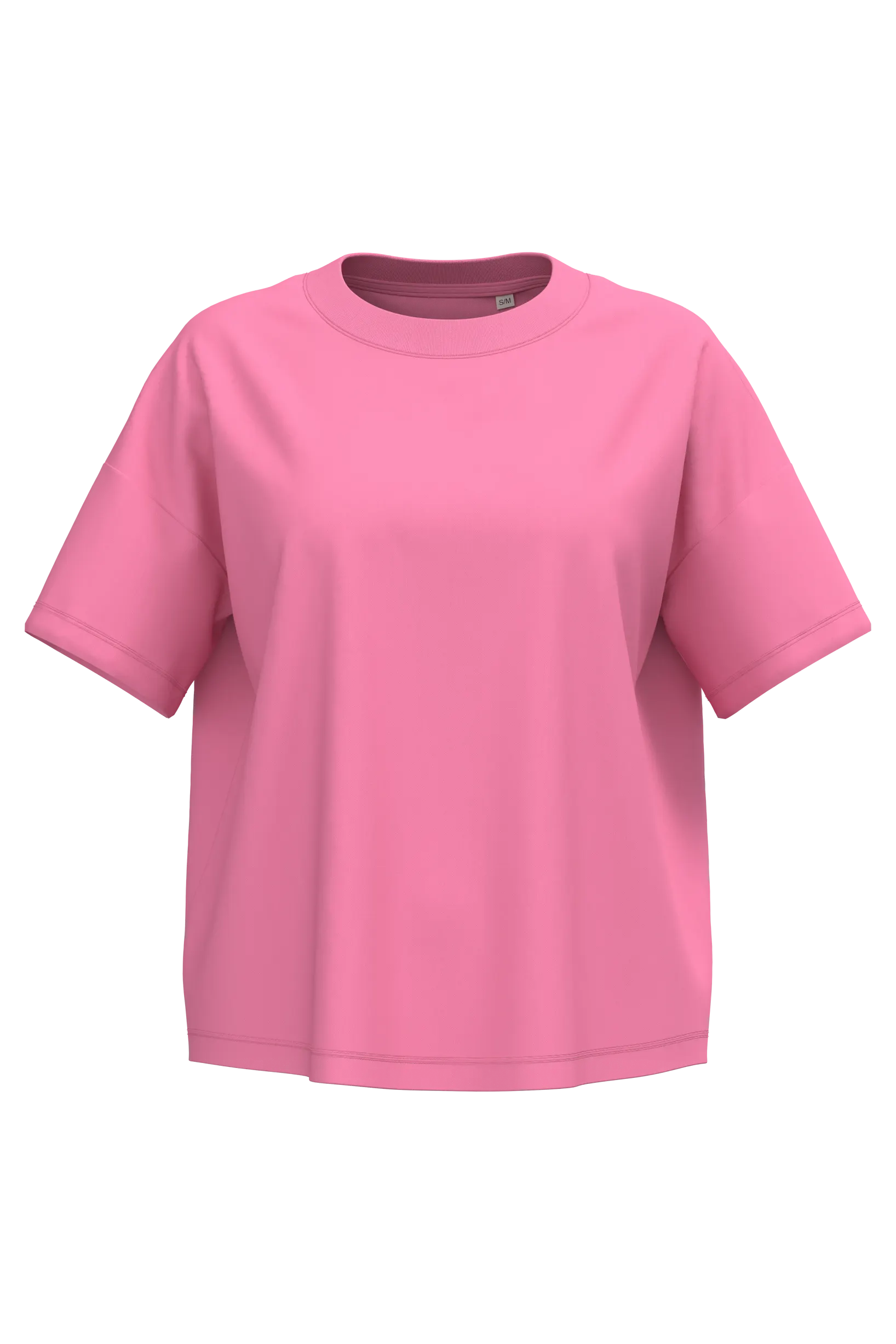 Camiseta ecorresponsable oversize mujer