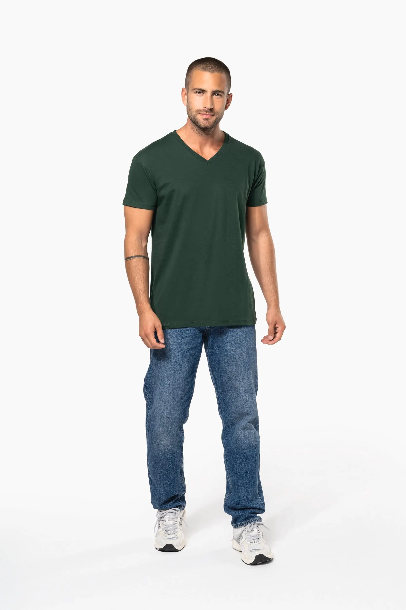 Camiseta BIO150 cuello de pico hombre