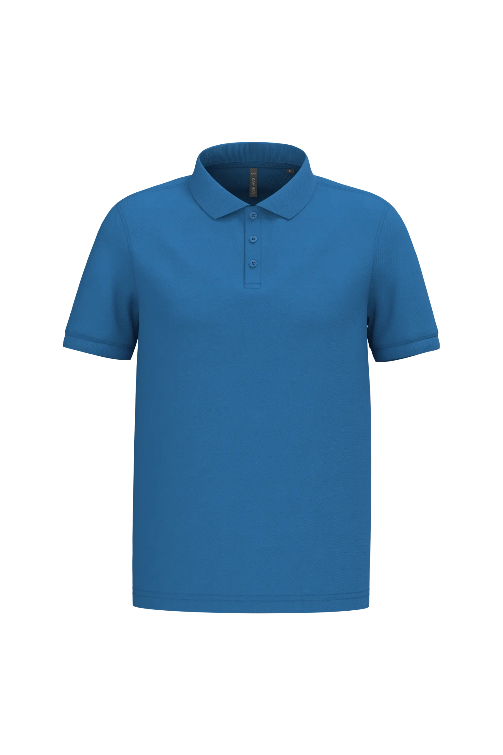 Polo piqué manga corta hombre