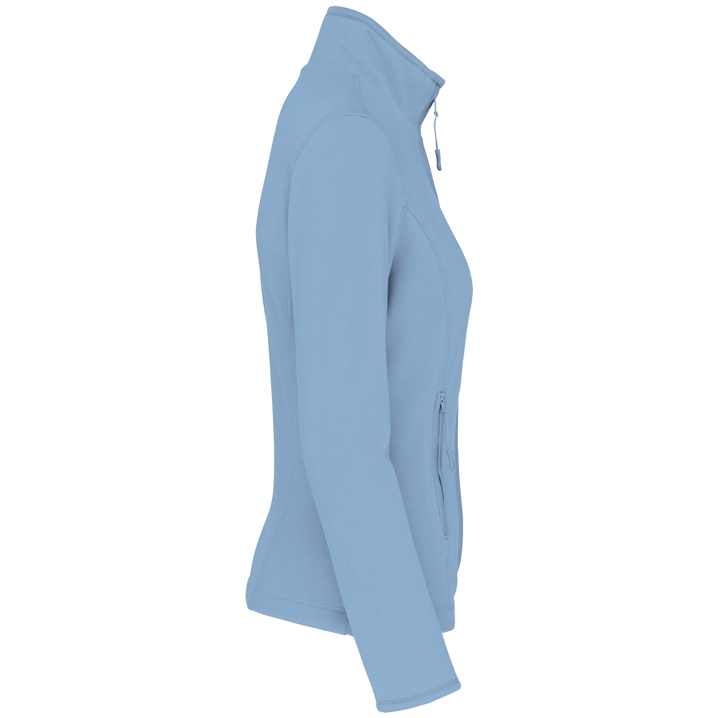 Chaqueta micropolar con cremallera mujer