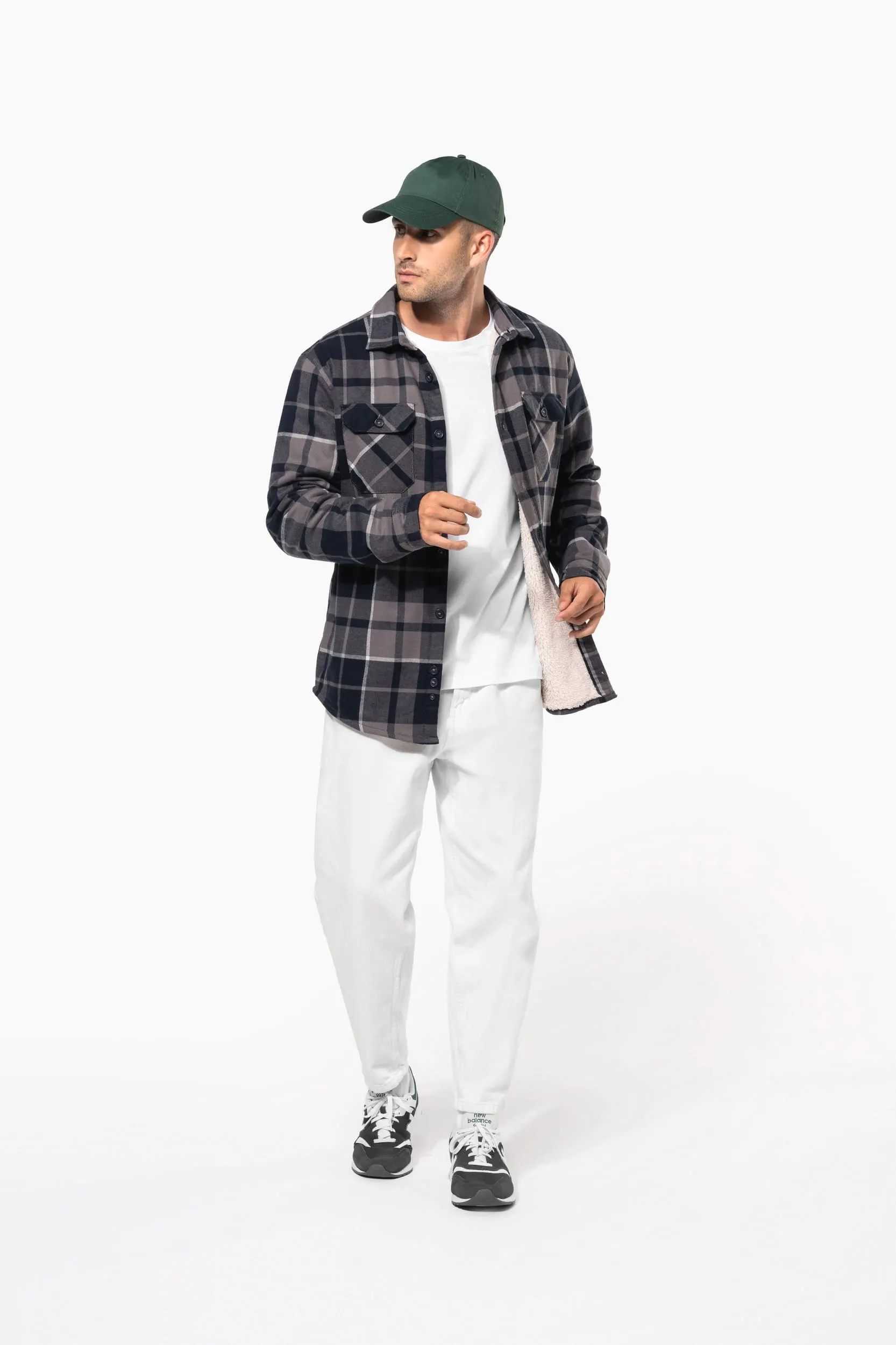 Sobrecamisa leñador forro de sherpa
