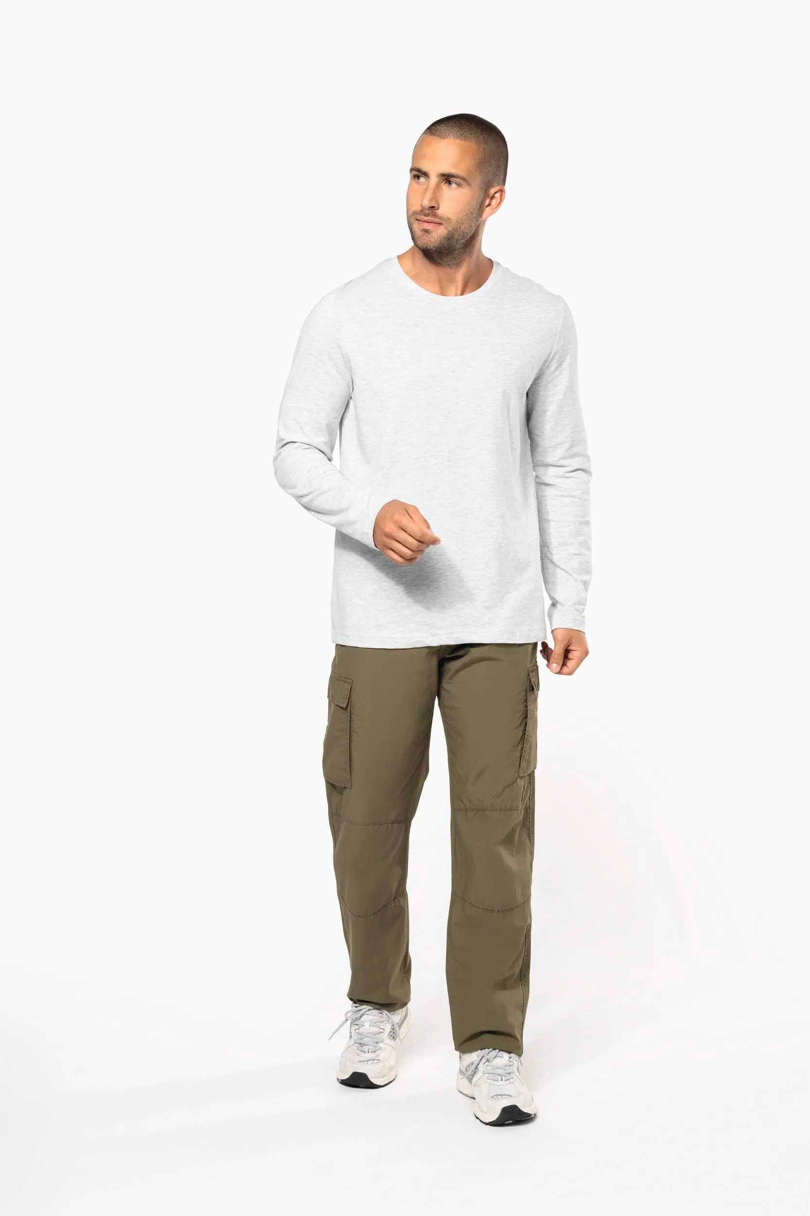 Pantalón ligero multibolsillos para hombre