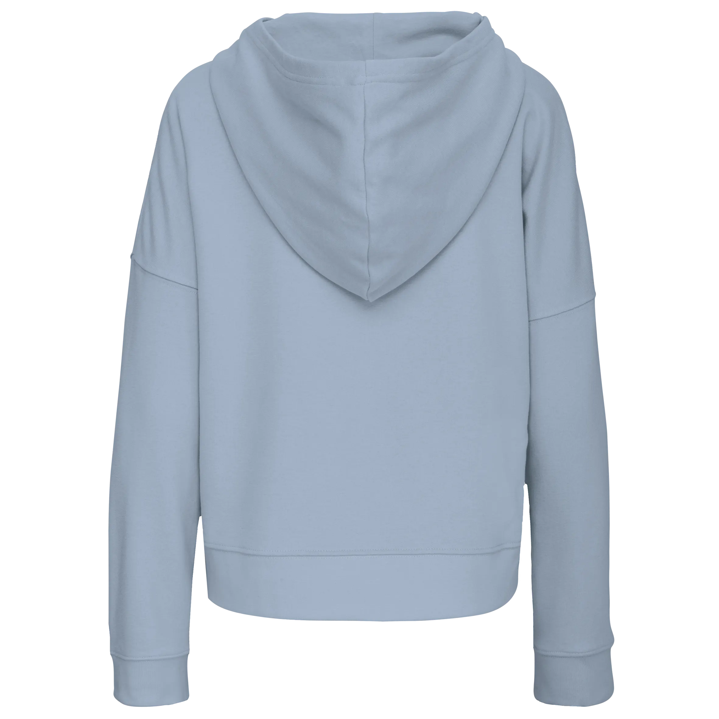 Sudadera Lounge algodón orgánico con capucha mujer