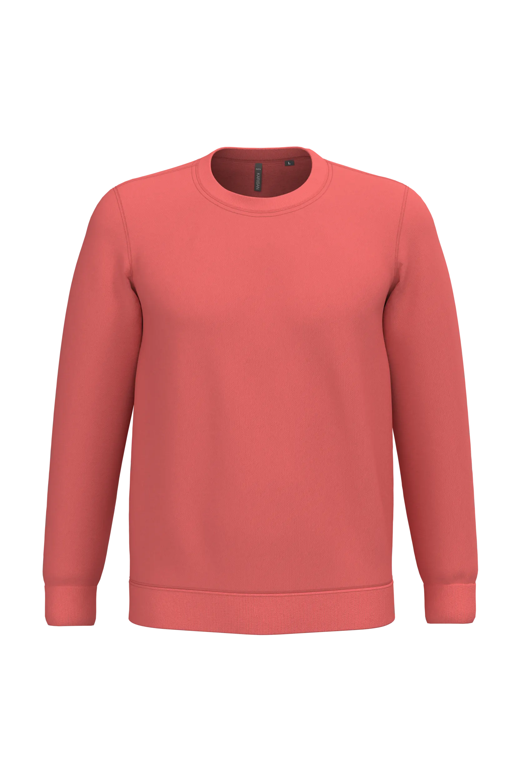 Sudadera cuello redondo