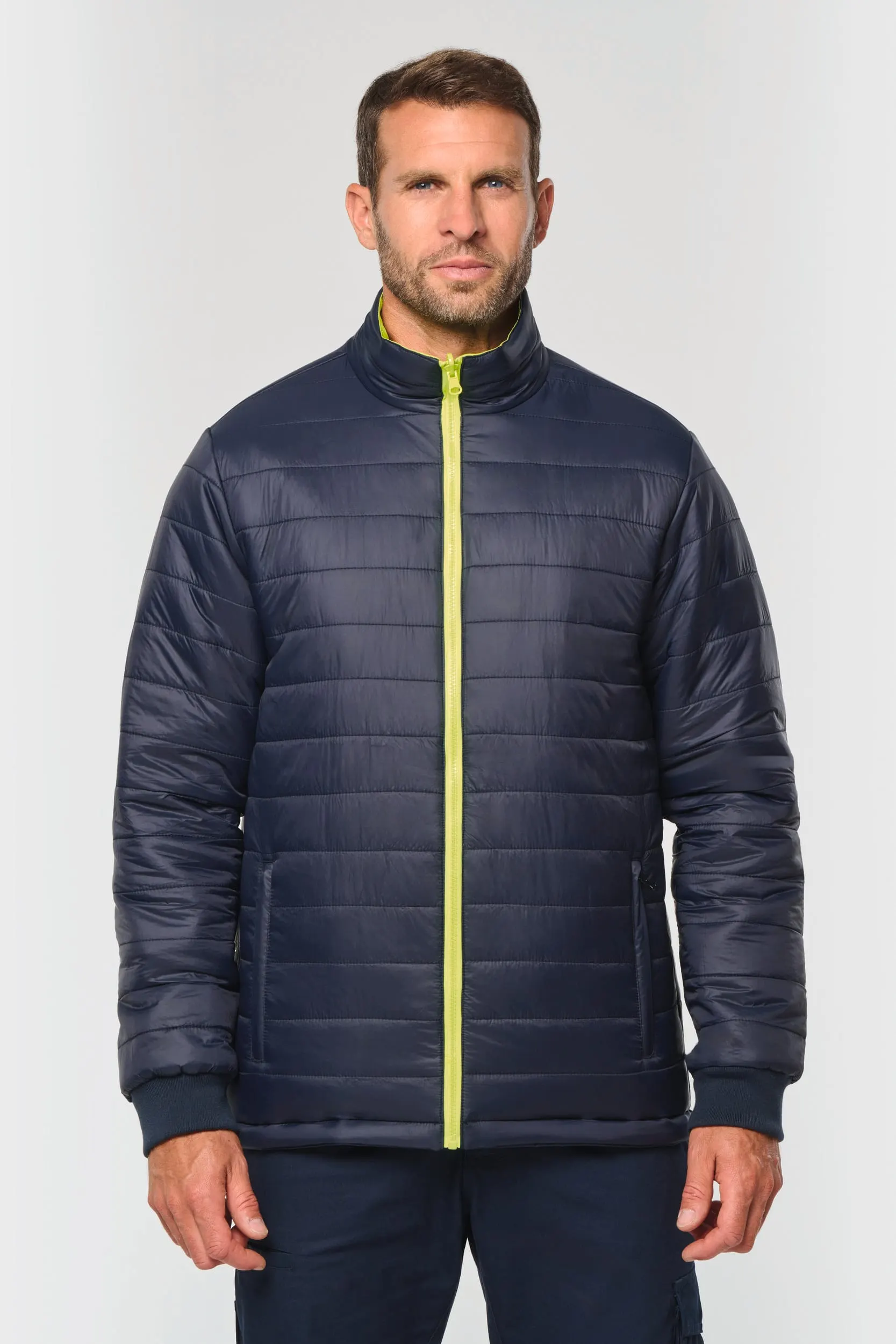 Parka de seguridad reciclada 4 en 1 unisex