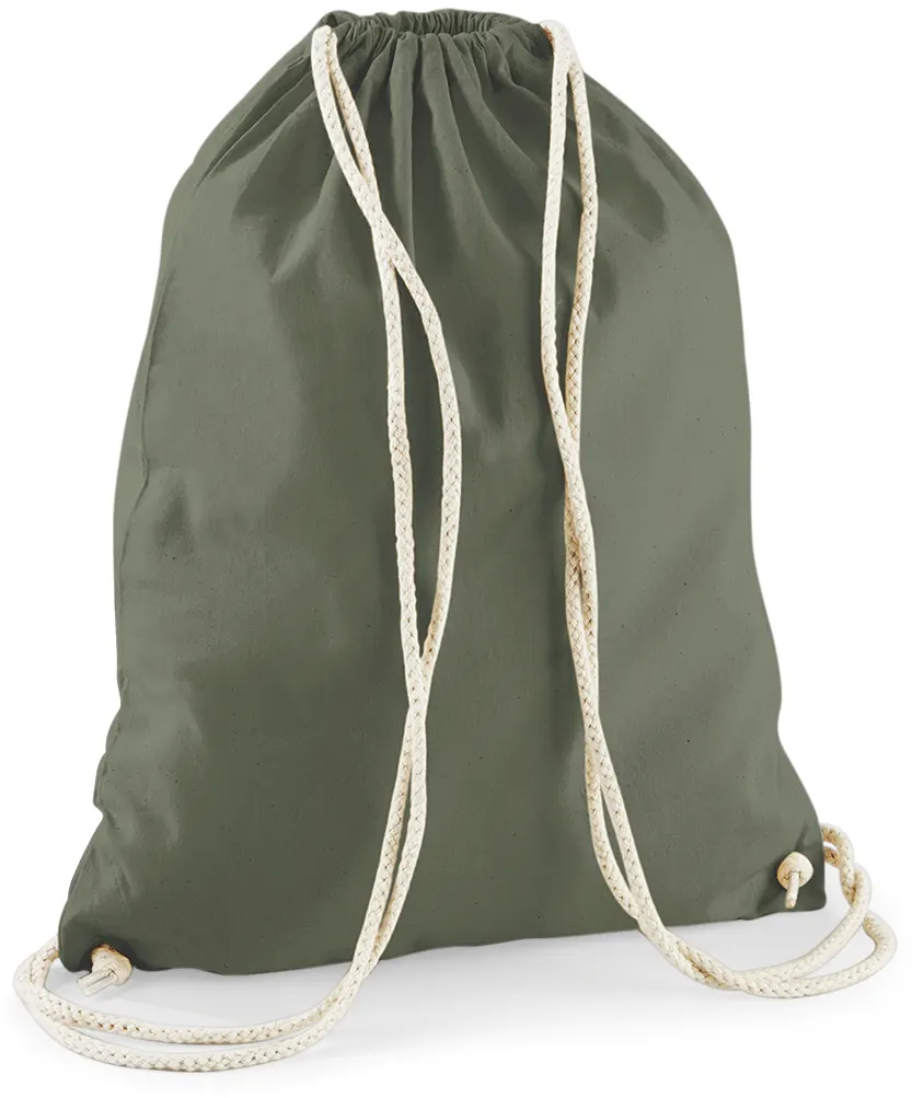 Bolsa gimnasio de algodón