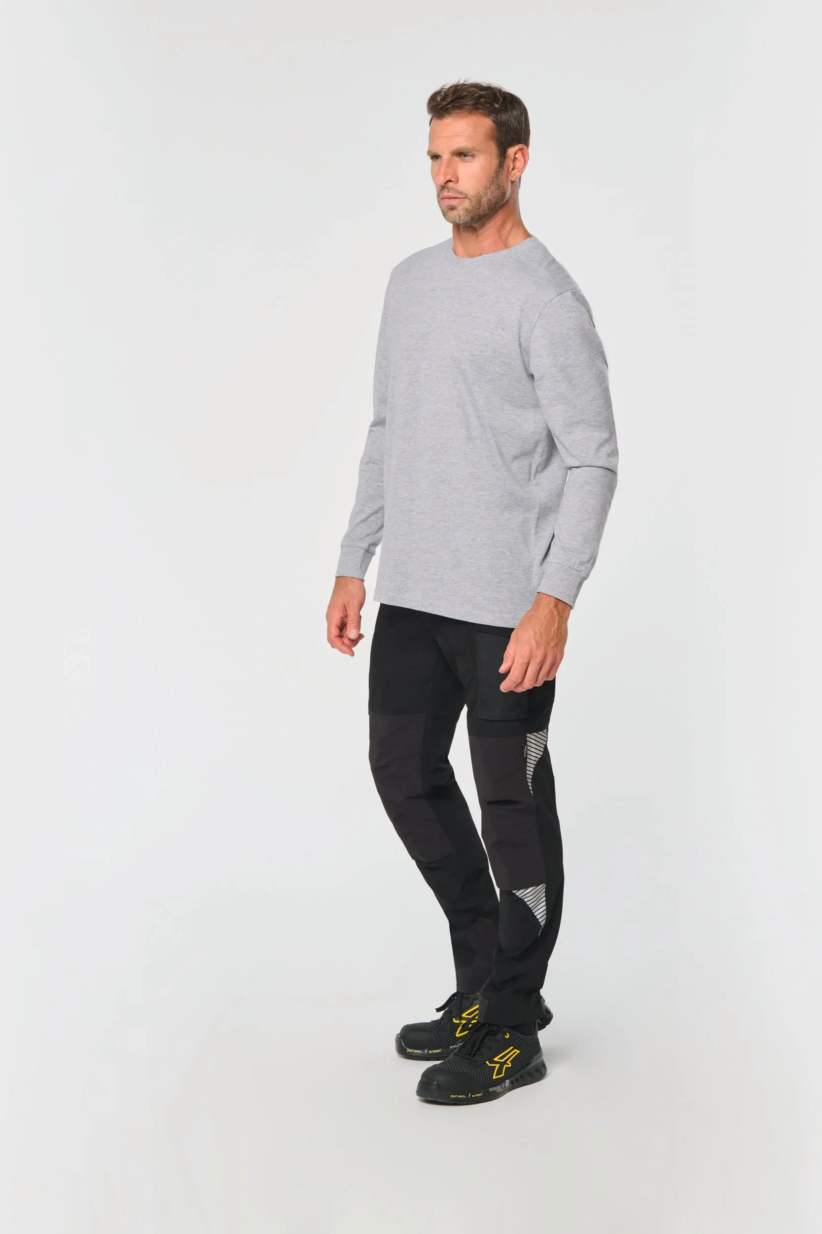 Pantalón ligero stretch reciclado multibolsillos unisex
