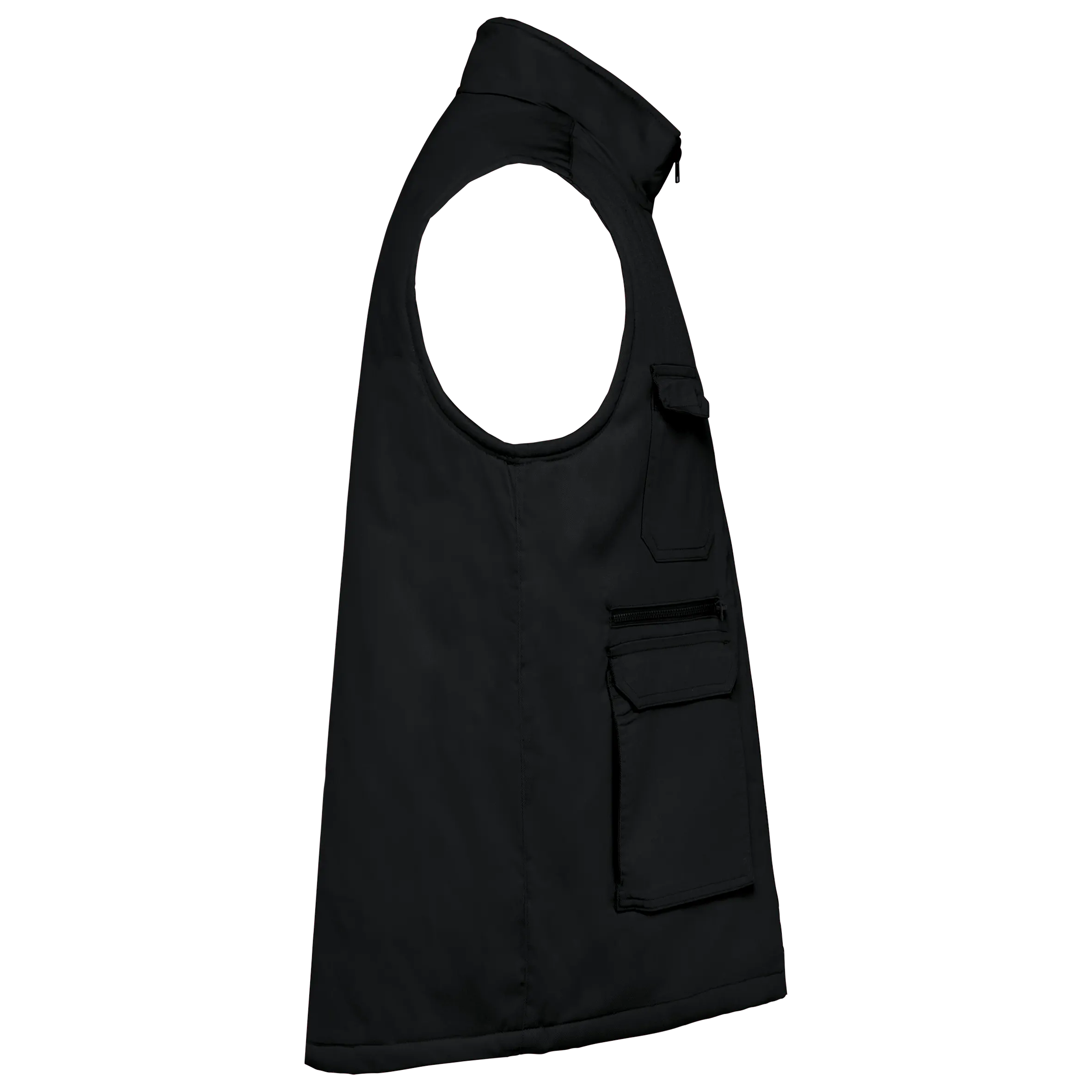 Chaleco polialgodón multibolsillos acolchado - Unisex