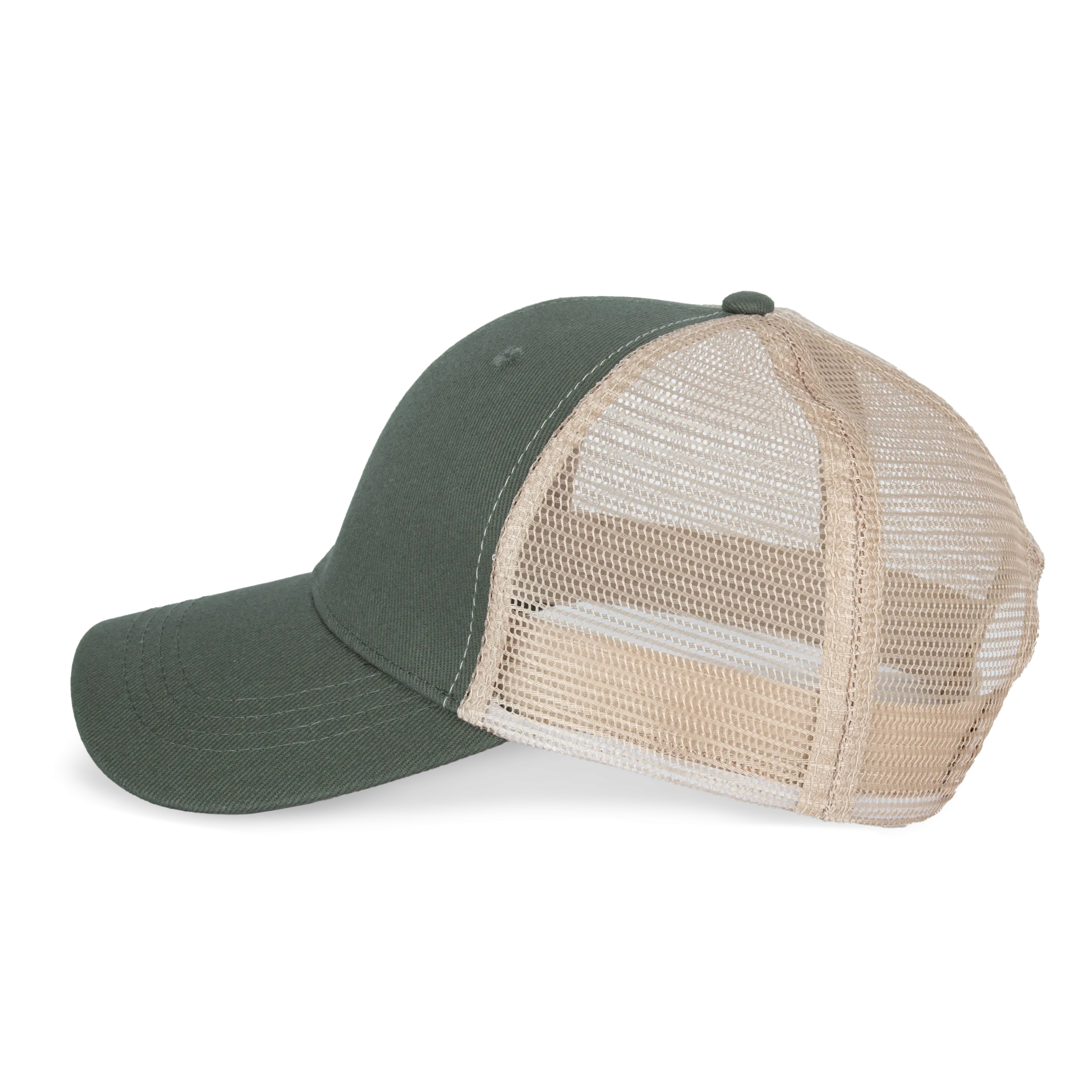 Gorra trucker ecorresponsable 6 paneles unisex
