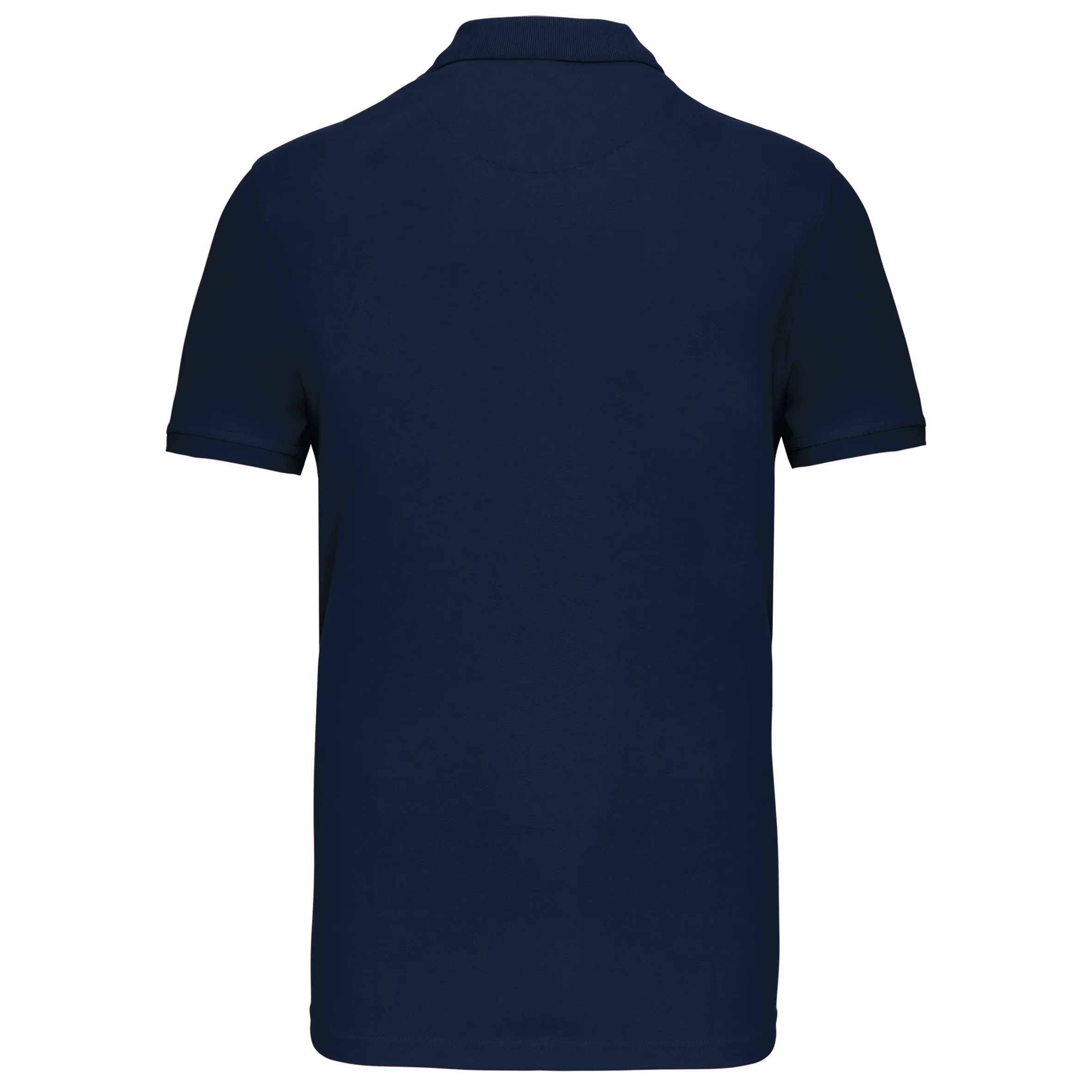 Polo de punto piqué manga corta hombre