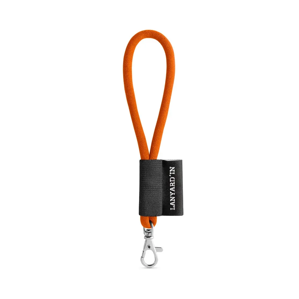 SET Lanyard TUBE Short (Ø 7 mm) con mosquetón de 9 mm