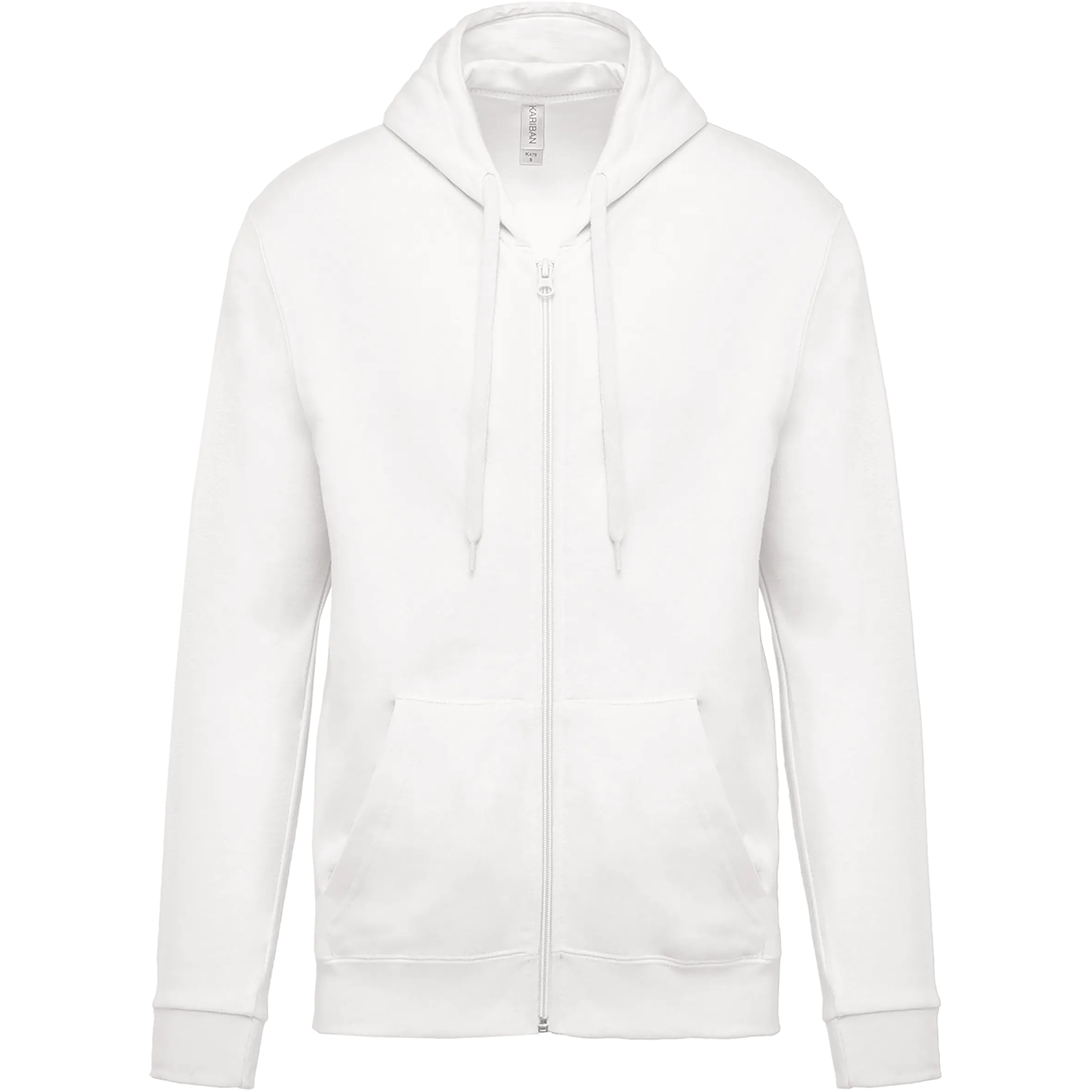 Sudadera capucha y cremallera unisex