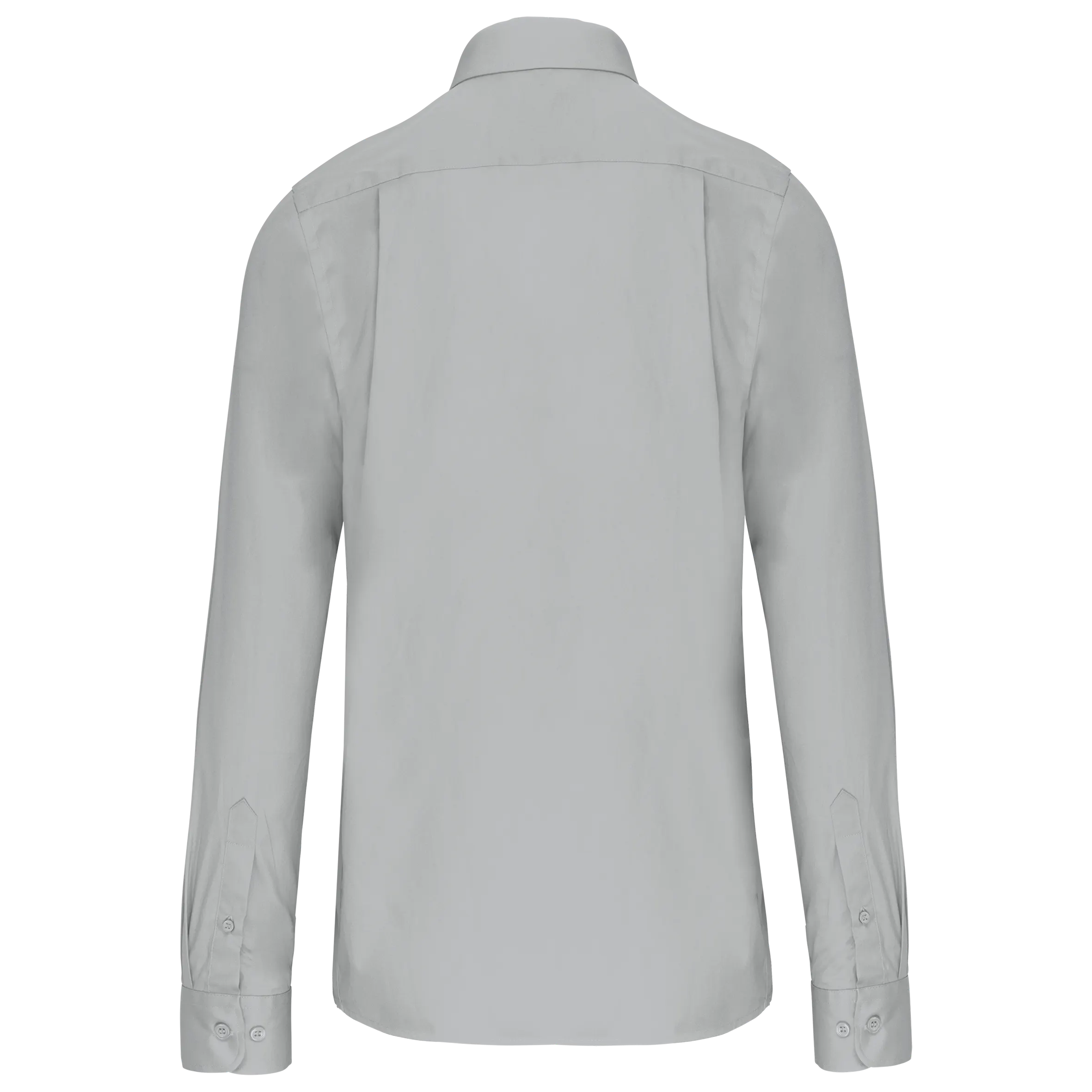 Camisa popelina manga larga hombre
