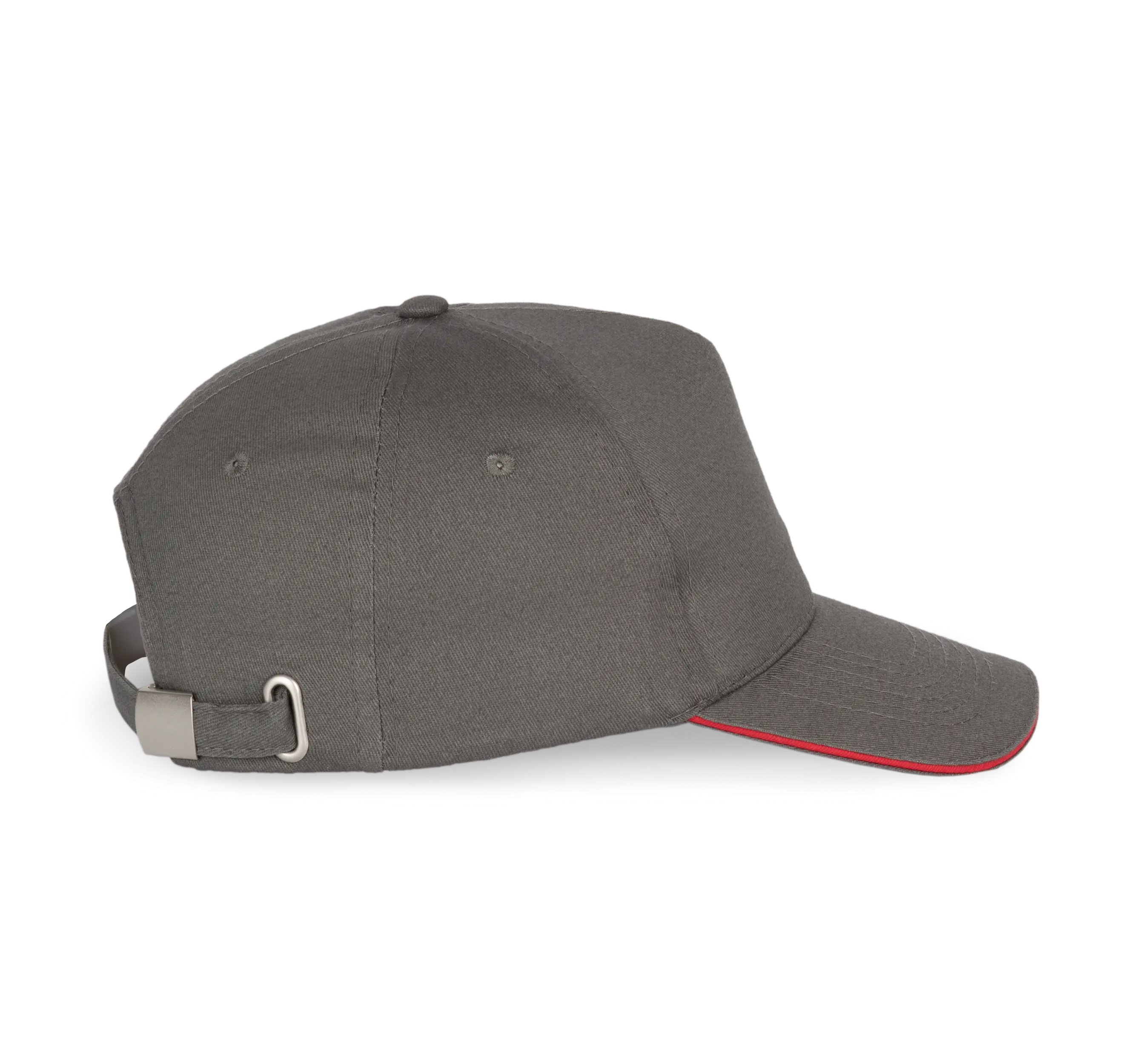 Gorra con sandwich contrastado 5 paneles