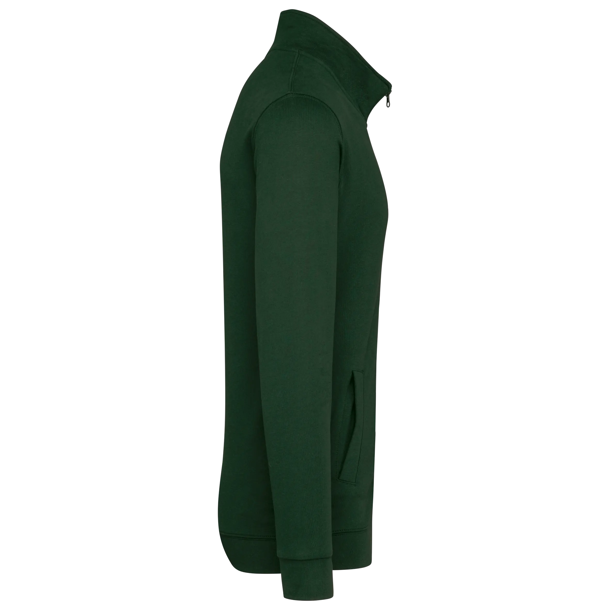 Chaqueta de felpa con cremallera