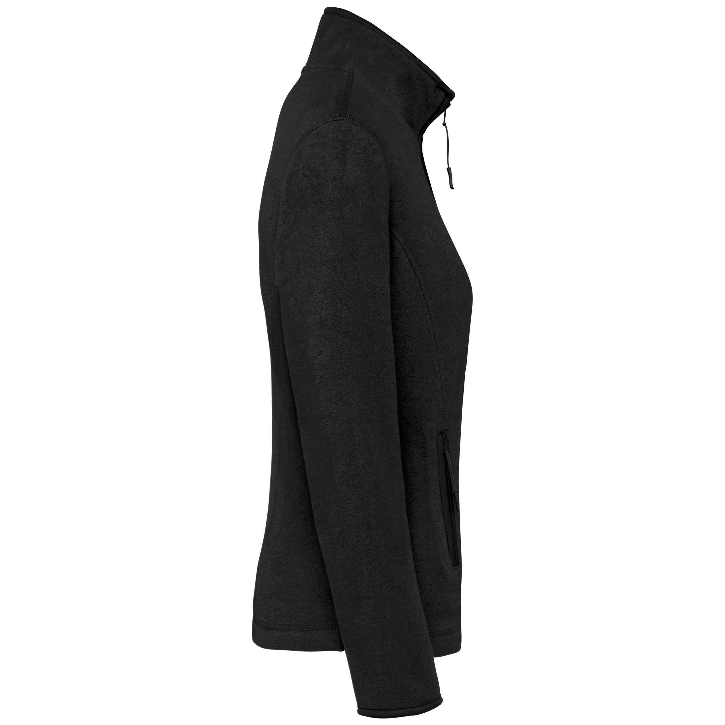 Chaqueta micropolar con cremallera mujer