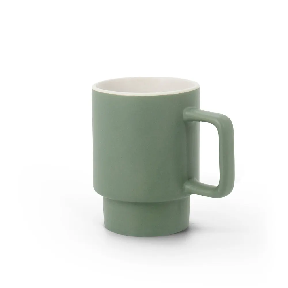 KUERTEN. Taza de cerámica con acabado mate, 330 mL